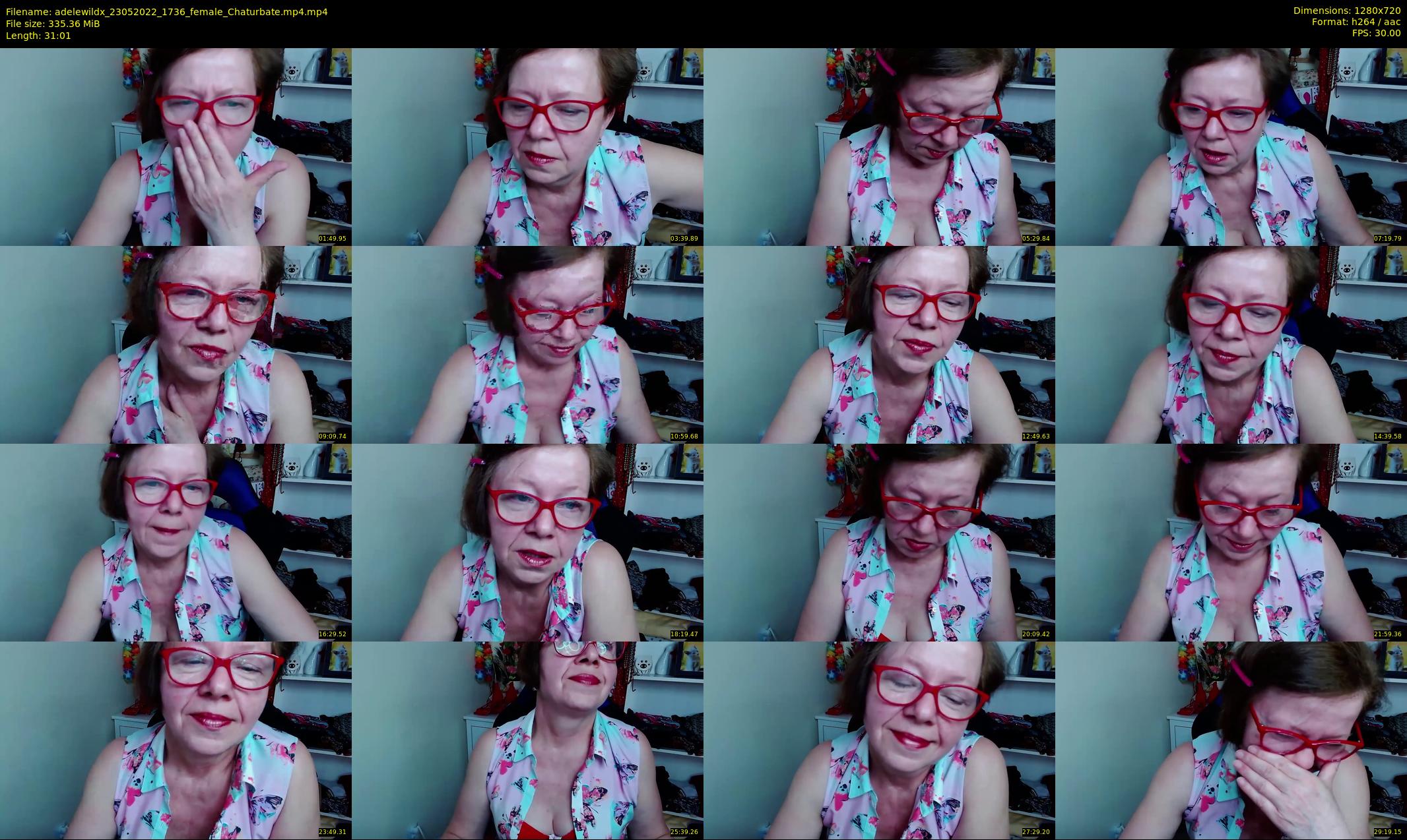 adelewildx — 32 minute Chaturbate female cam show recording, 720p, May 23, 2022