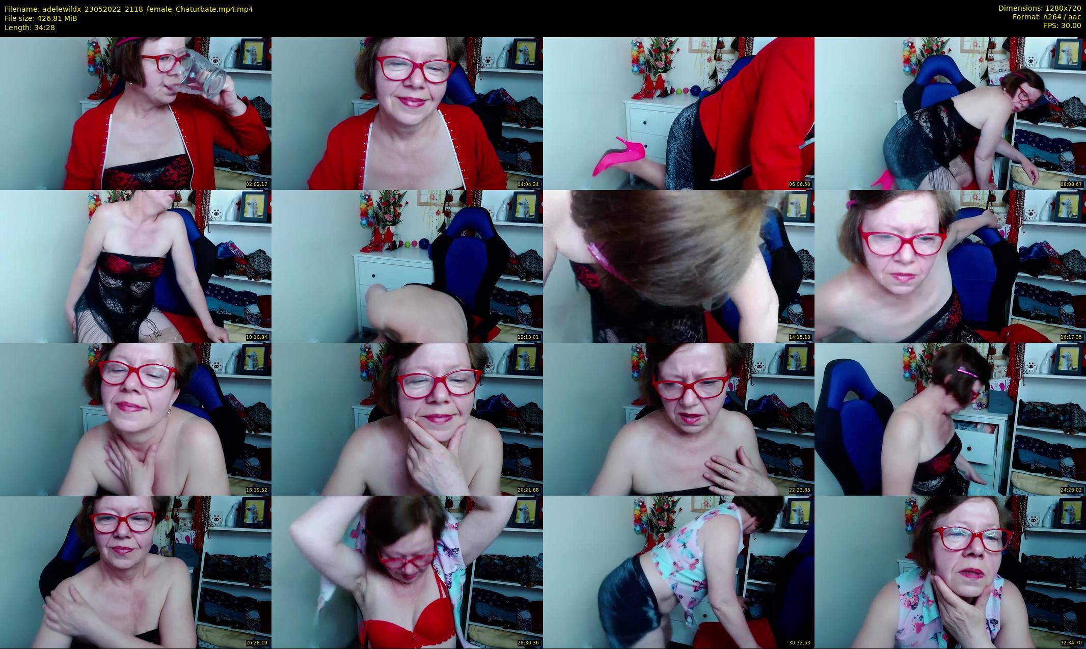 adelewildx — 35 minute Chaturbate female cam show recording, 720p, May 23, 2022