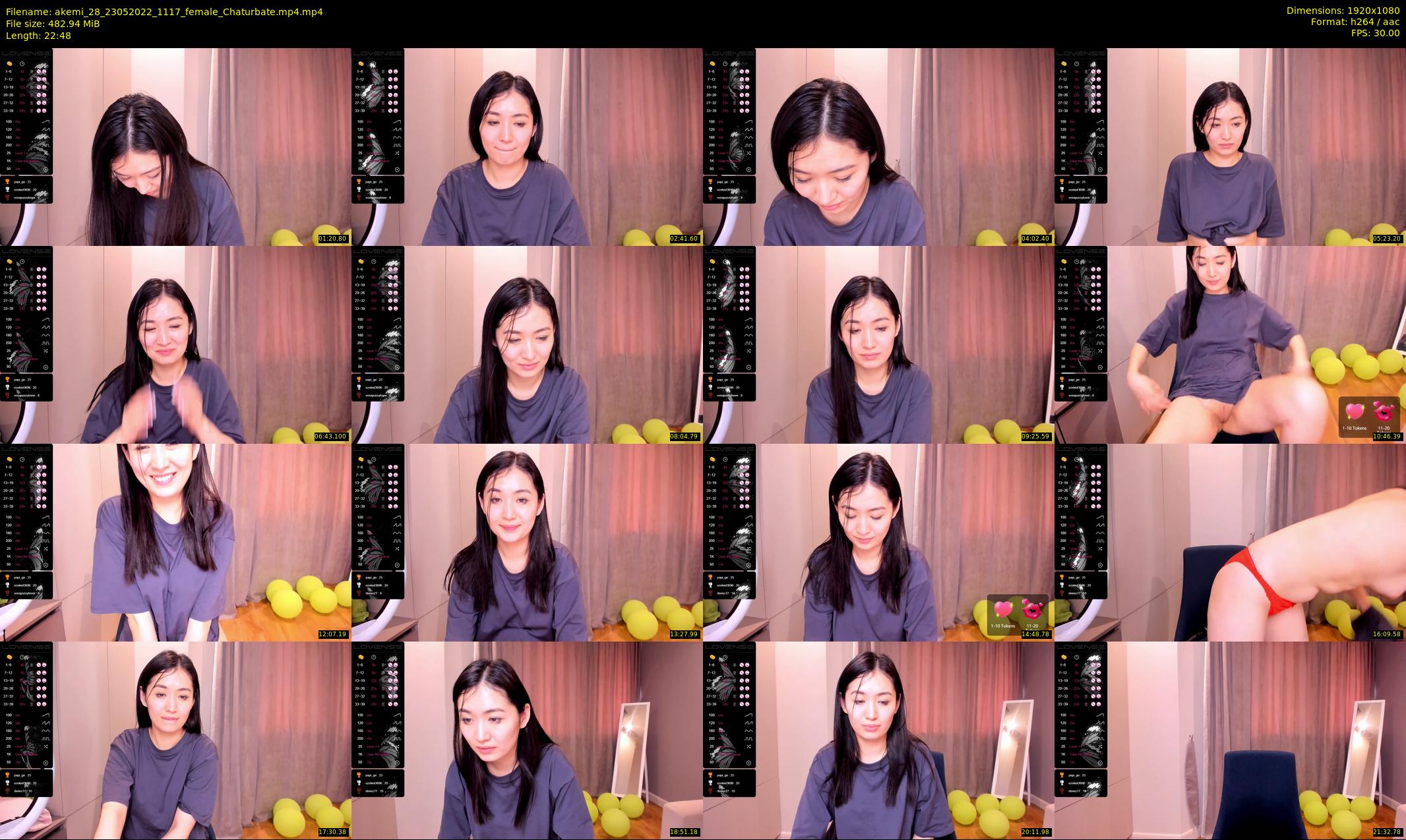 akemi_28 — 23 minute Chaturbate female cam show recording, 1080p, May 23, 2022