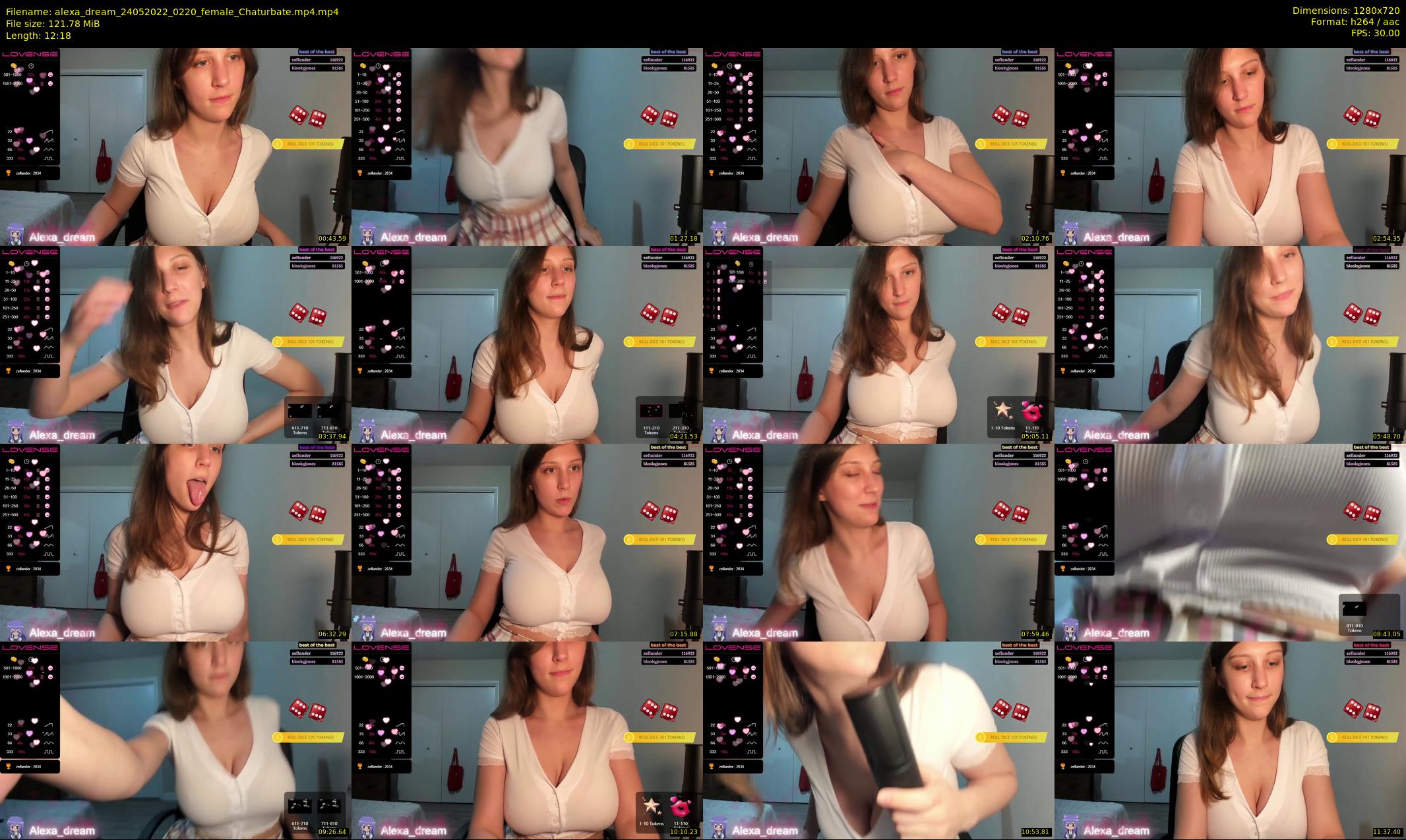 alexa_dream — 13 minute Chaturbate female cam show recording, 720p, May 24, 2022