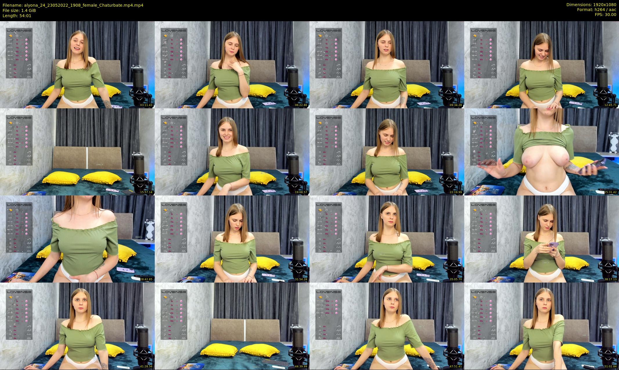 alyona_24 — 55 minute Chaturbate female cam show recording, 1080p, May 23, 2022