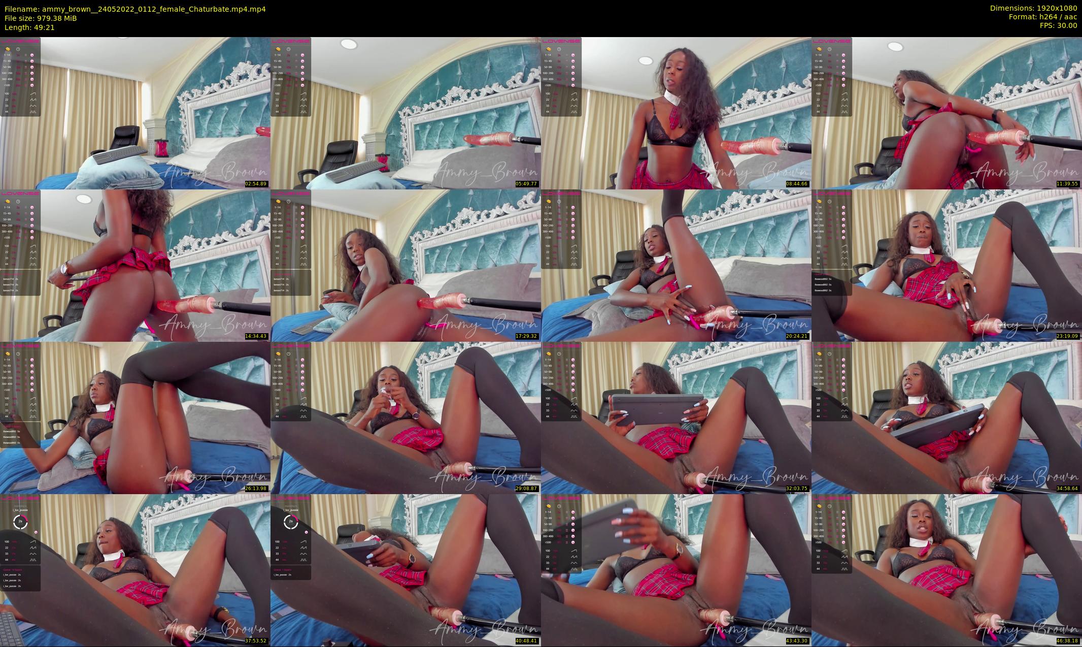 ammy_brown_ — 50 minute Chaturbate female cam show recording, 1080p, May 24, 2022