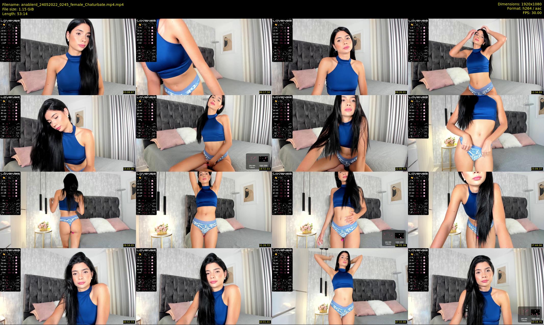 anablerd — 54 minute Chaturbate female cam show recording, 1080p, May 24, 2022