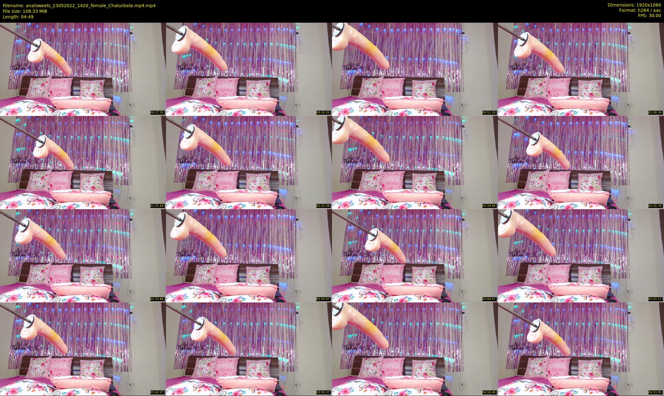 analsweets — 5 minute Chaturbate couple cam show recording, 1080p, May 23, 2022