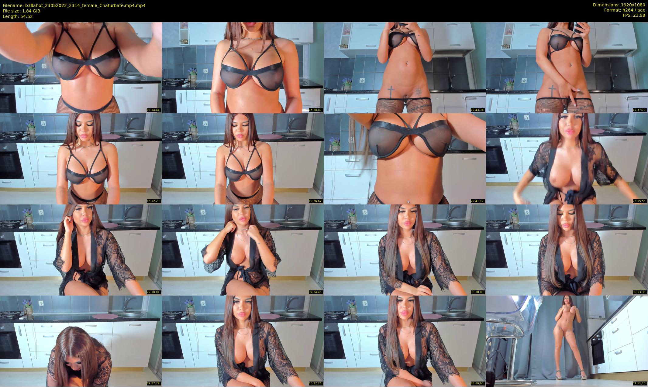 b3llahot — 55 minute Chaturbate female cam show recording, 1080p, May 23, 2022