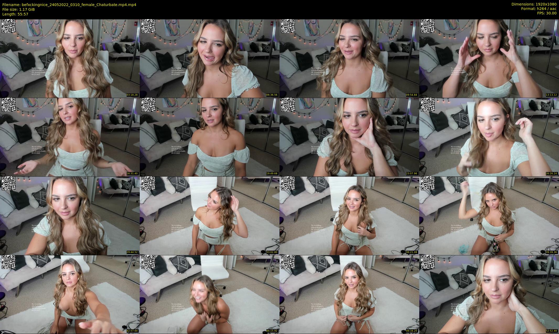 befxckingnice — 56 minute Chaturbate female cam show recording, 1080p, May 24, 2022