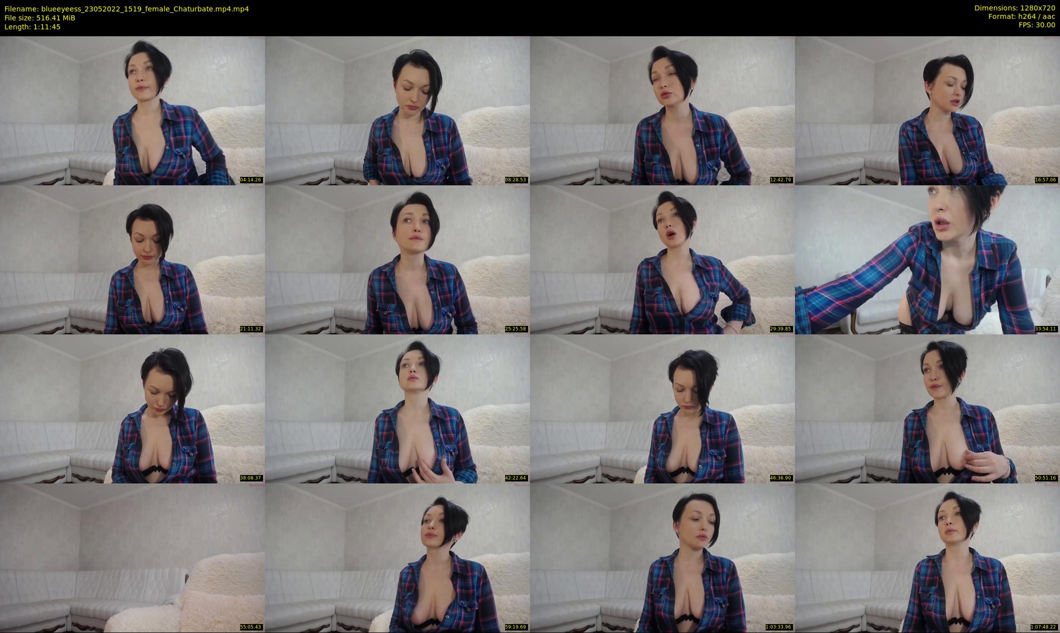 blueeyeess — 72 minute Chaturbate female cam show recording, 720p, May 23, 2022