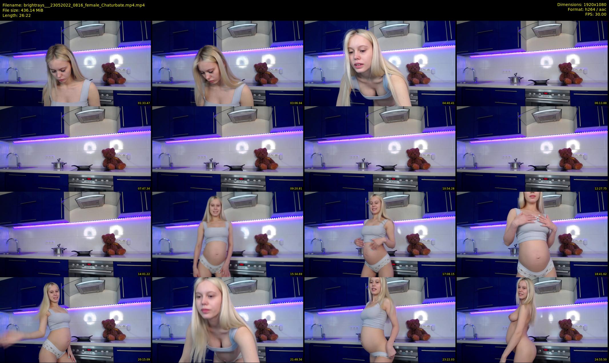 brightrays__ — 27 minute Chaturbate female cam show recording, 1080p, May 23, 2022