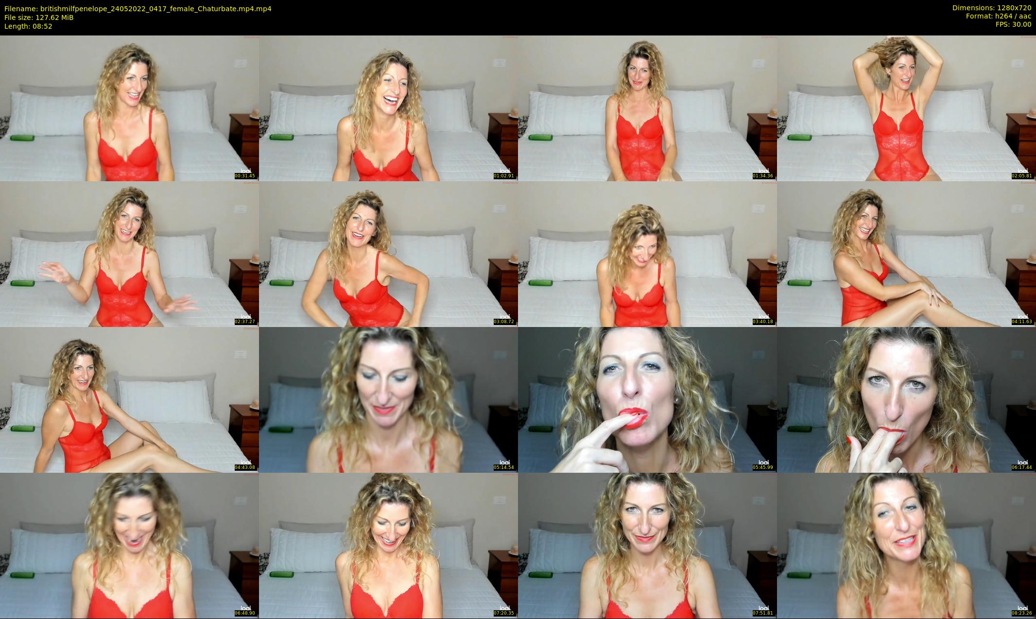 britishmilfpenelope — 9 minute Chaturbate female cam show recording, 720p, May 24, 2022