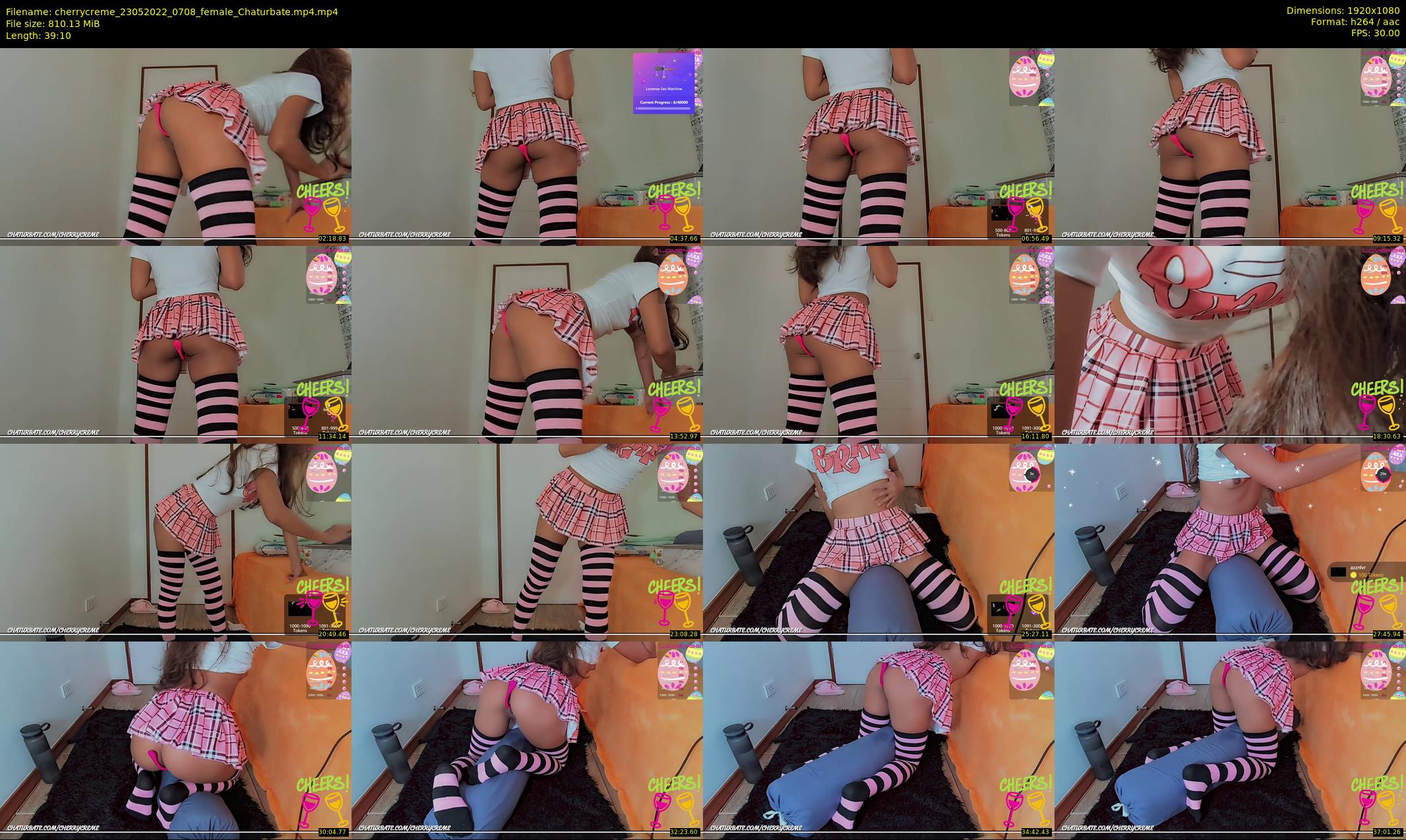 cherrycreme — 40 minute Chaturbate female cam show recording, 1080p, May 23, 2022