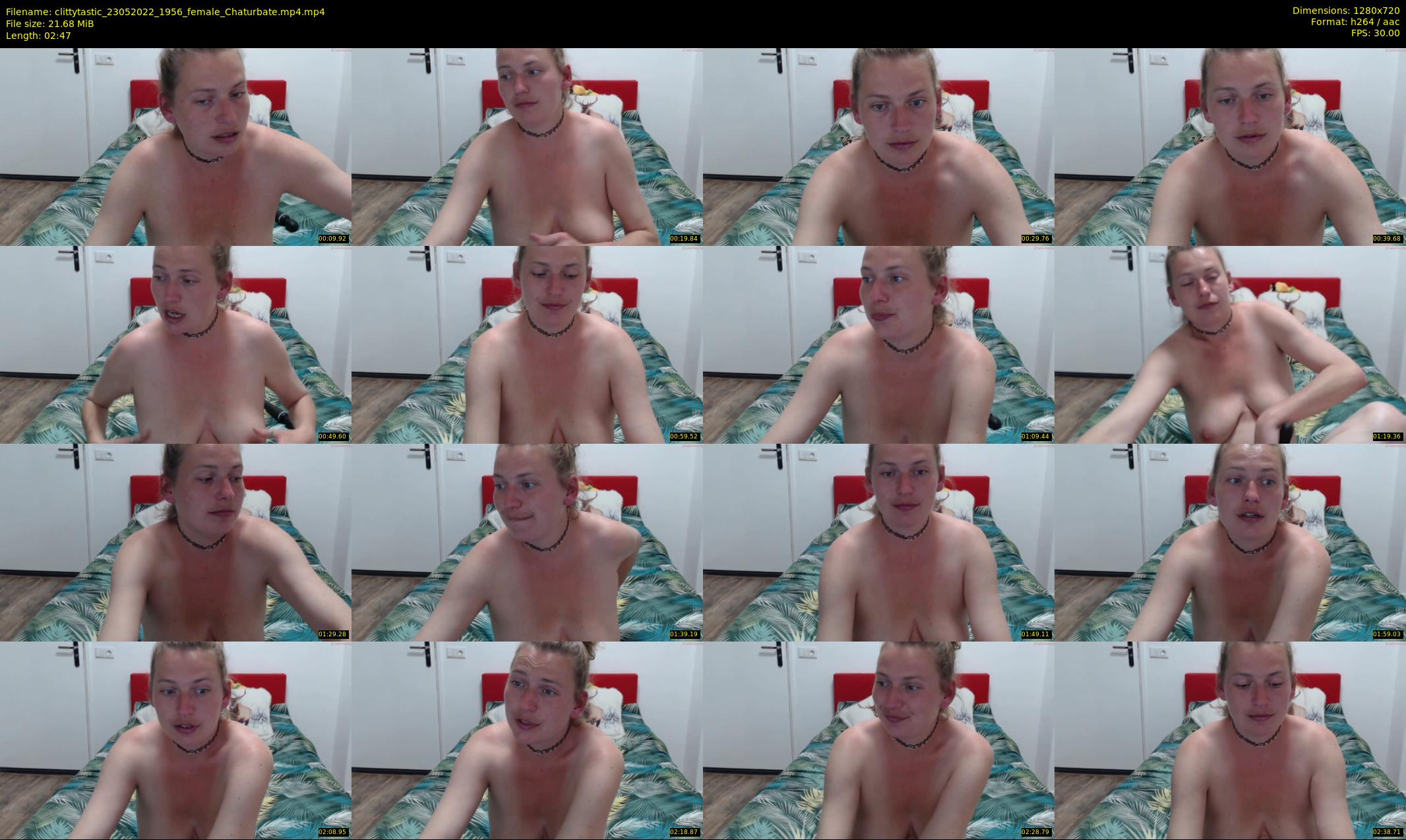 clittytastic — 3 minute Chaturbate female cam show recording, 720p, May 23, 2022