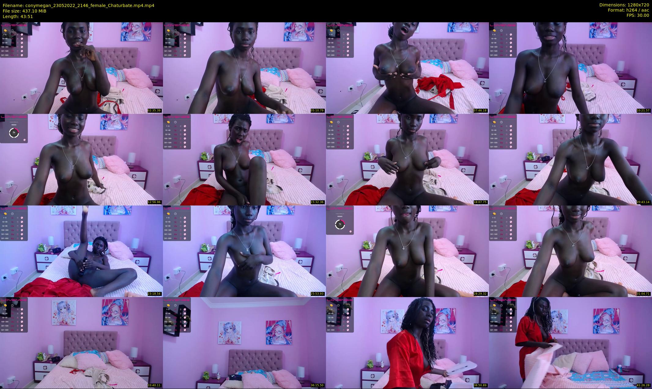 conymegan — 44 minute Chaturbate female cam show recording, 720p, May 23, 2022