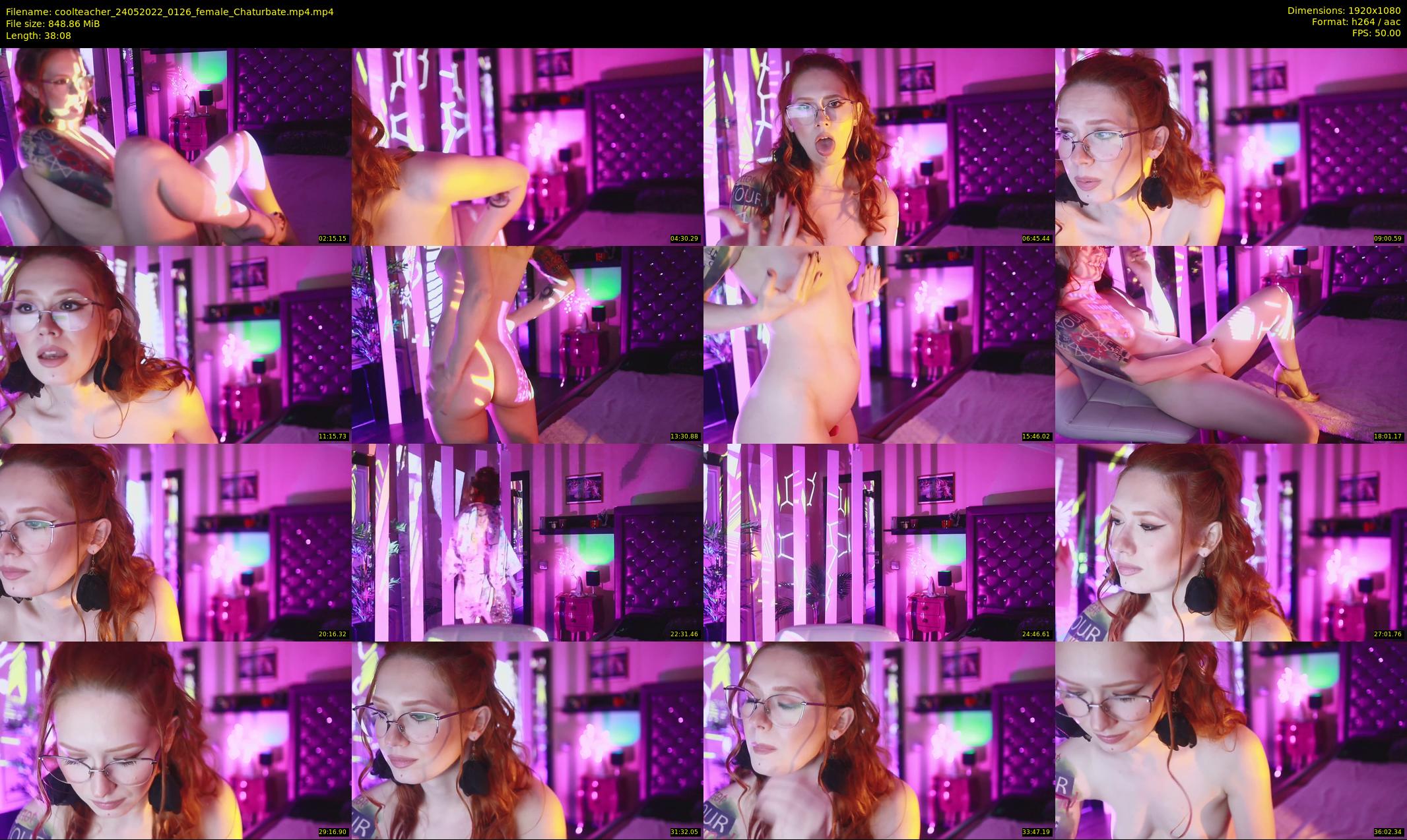 coolteacher — 39 minute Chaturbate female cam show recording, 1080p, May 24, 2022