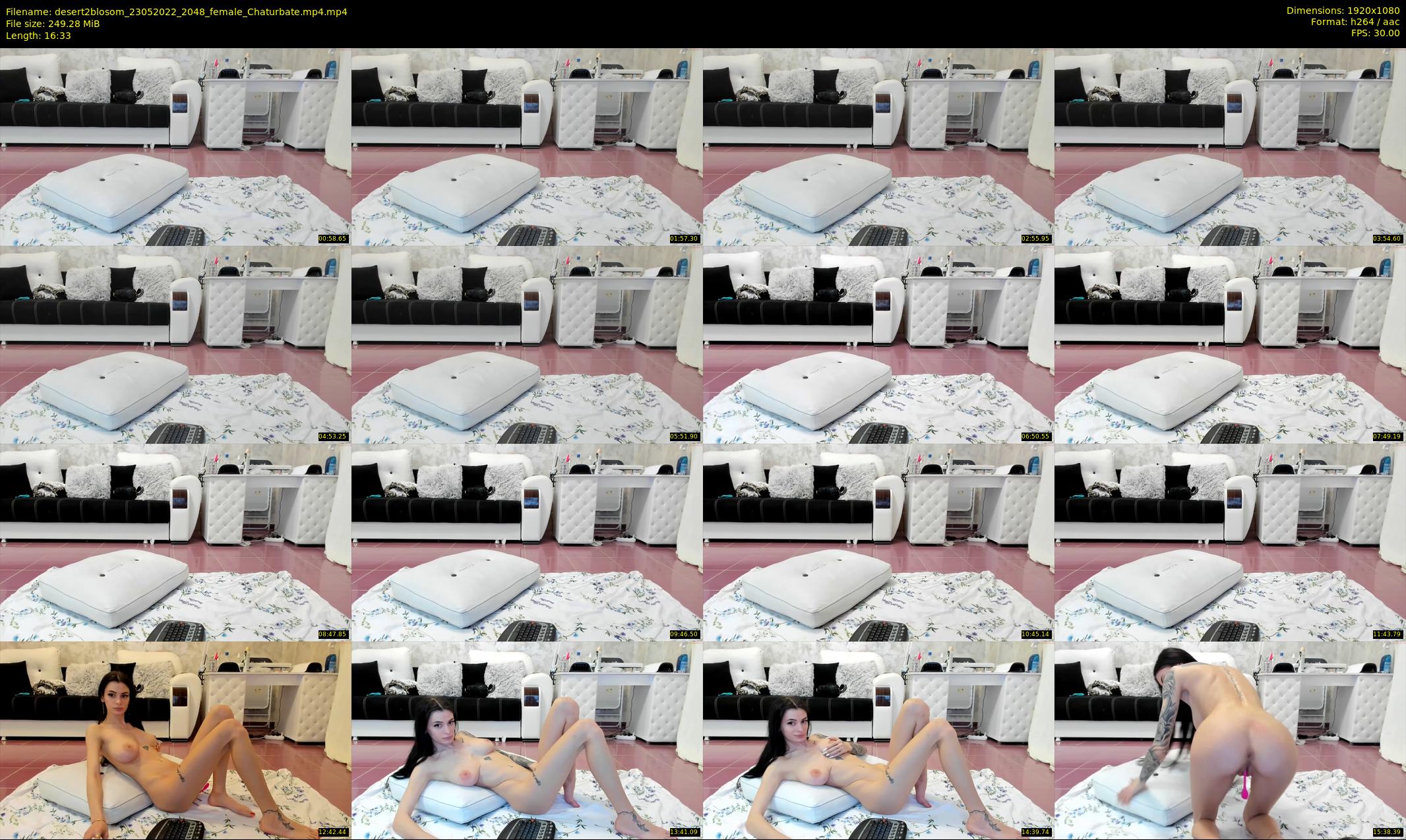 desert2blosom — 17 minute Chaturbate female cam show recording, 1080p, May 23, 2022