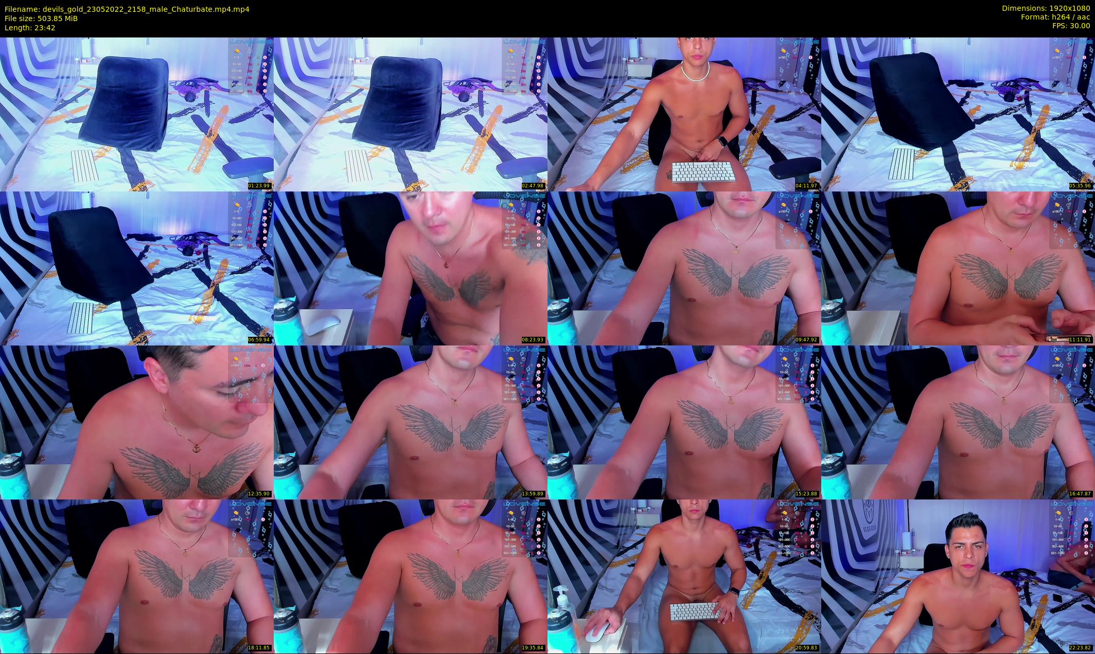 devils_gold — 24 minute Chaturbate male cam show recording, 1080p, May 23, 2022