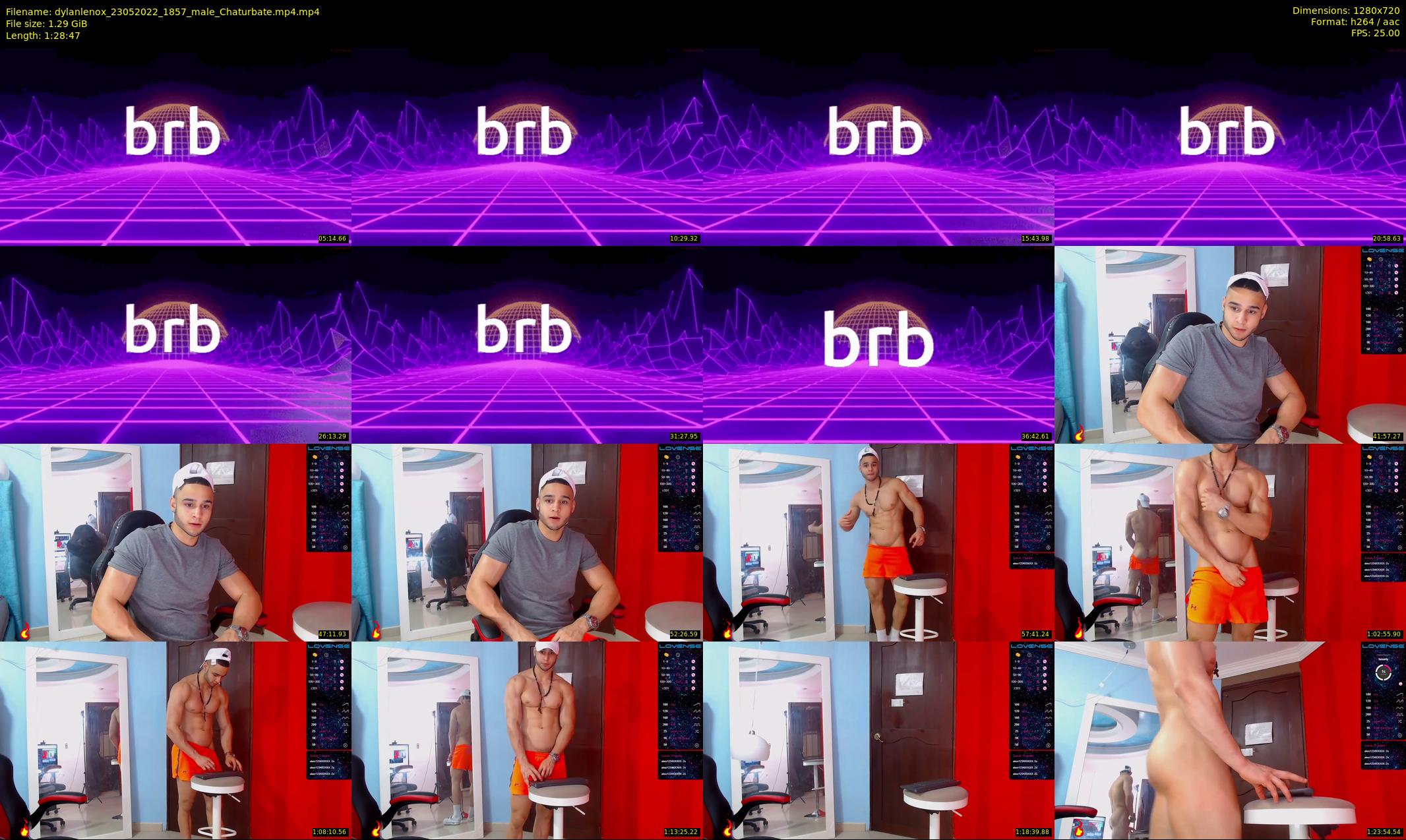 dylanlenox — 89 minute Chaturbate male cam show recording, 720p, May 23, 2022