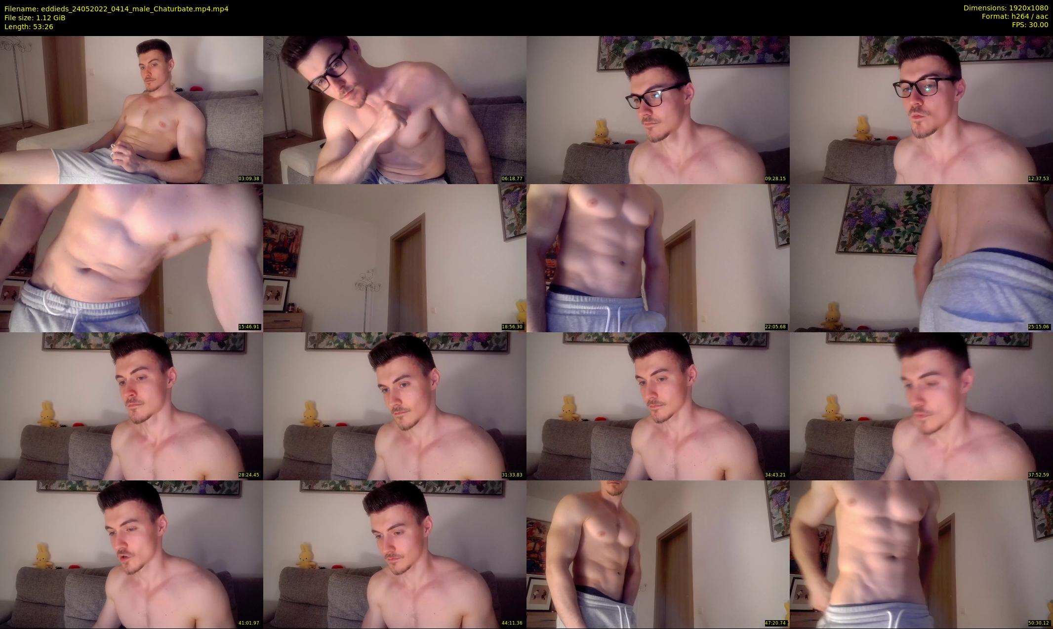 eddieds — 54 minute Chaturbate male cam show recording, 1080p, May 24, 2022