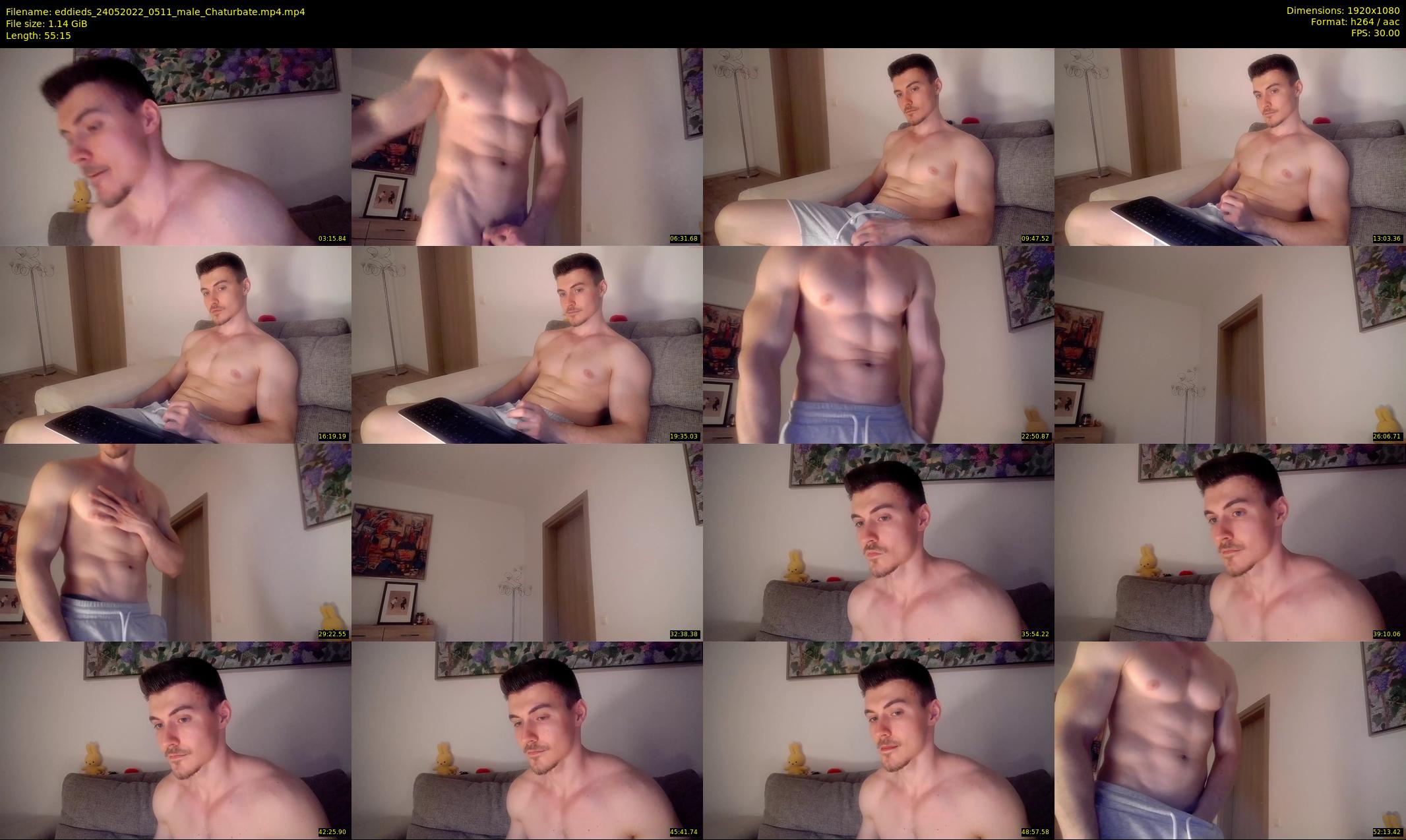 eddieds — 56 minute Chaturbate male cam show recording, 1080p, May 24, 2022