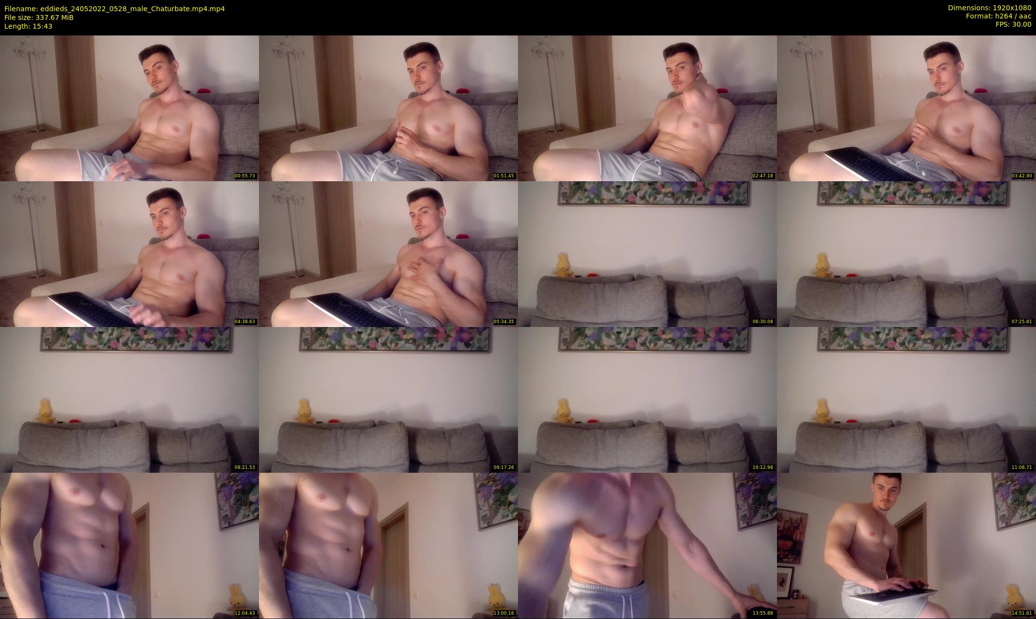 eddieds — 16 minute Chaturbate male cam show recording, 1080p, May 24, 2022