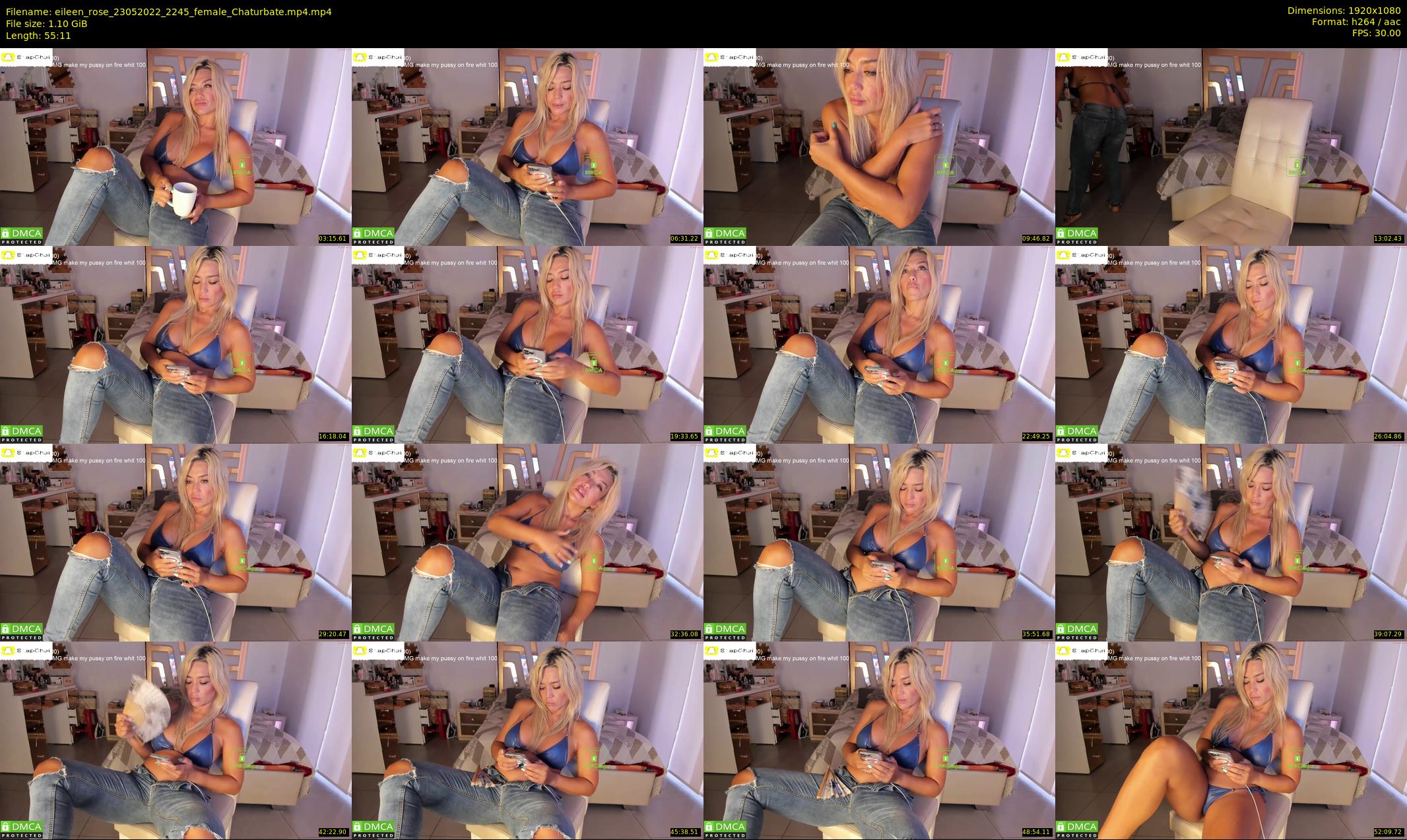 eileen_rose — 56 minute Chaturbate female cam show recording, 1080p, May 23, 2022