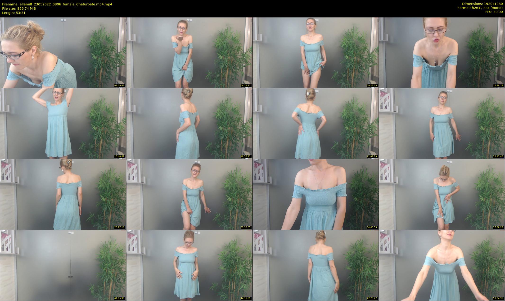 ellamilf — 54 minute Chaturbate female cam show recording, 1080p, May 23, 2022