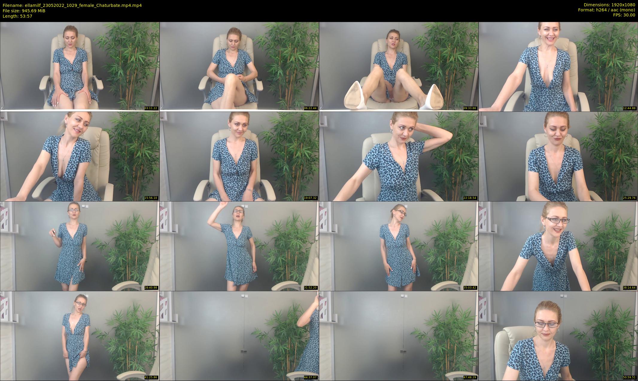 ellamilf — 54 minute Chaturbate female cam show recording, 1080p, May 23, 2022