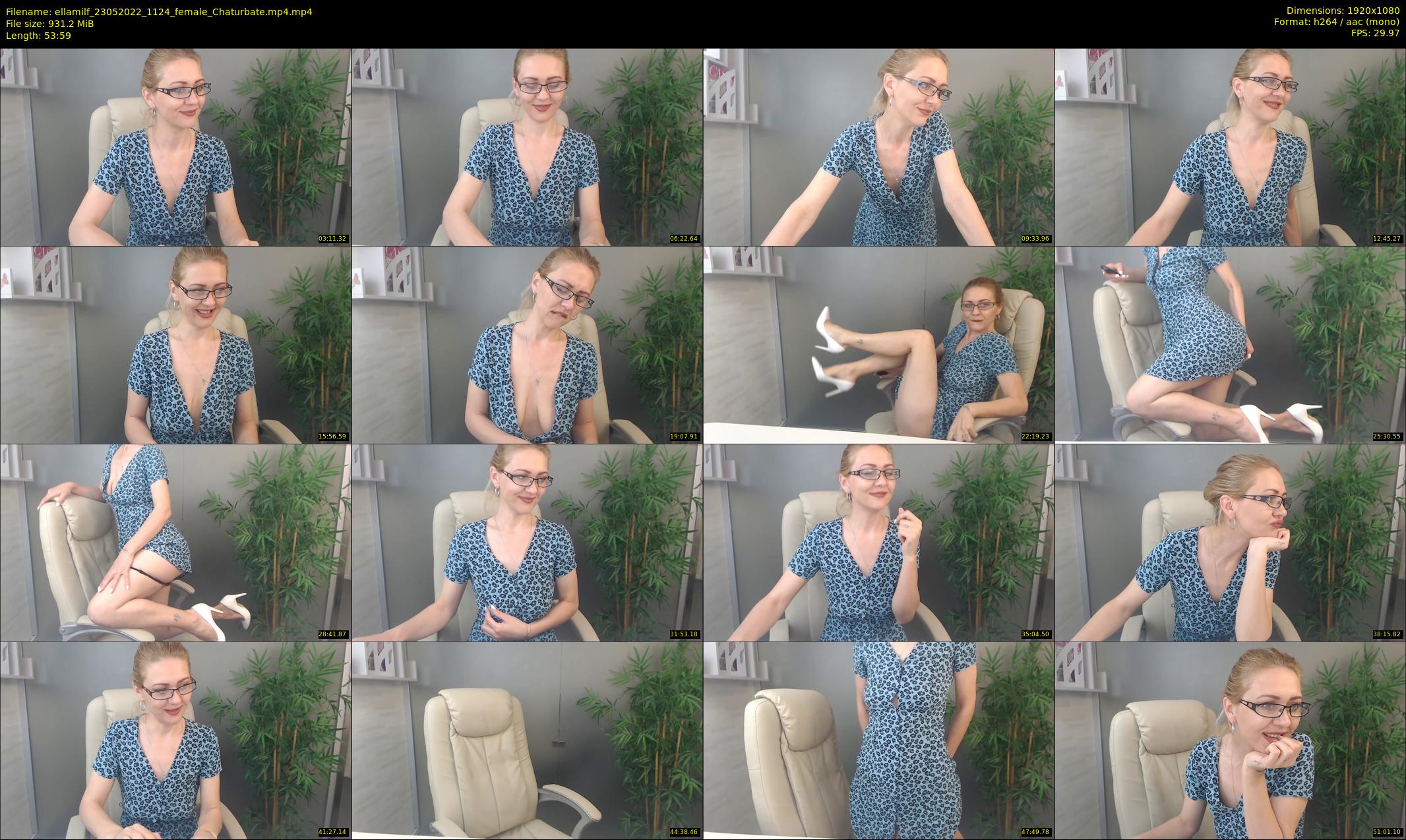 ellamilf — 54 minute Chaturbate female cam show recording, 1080p, May 23, 2022