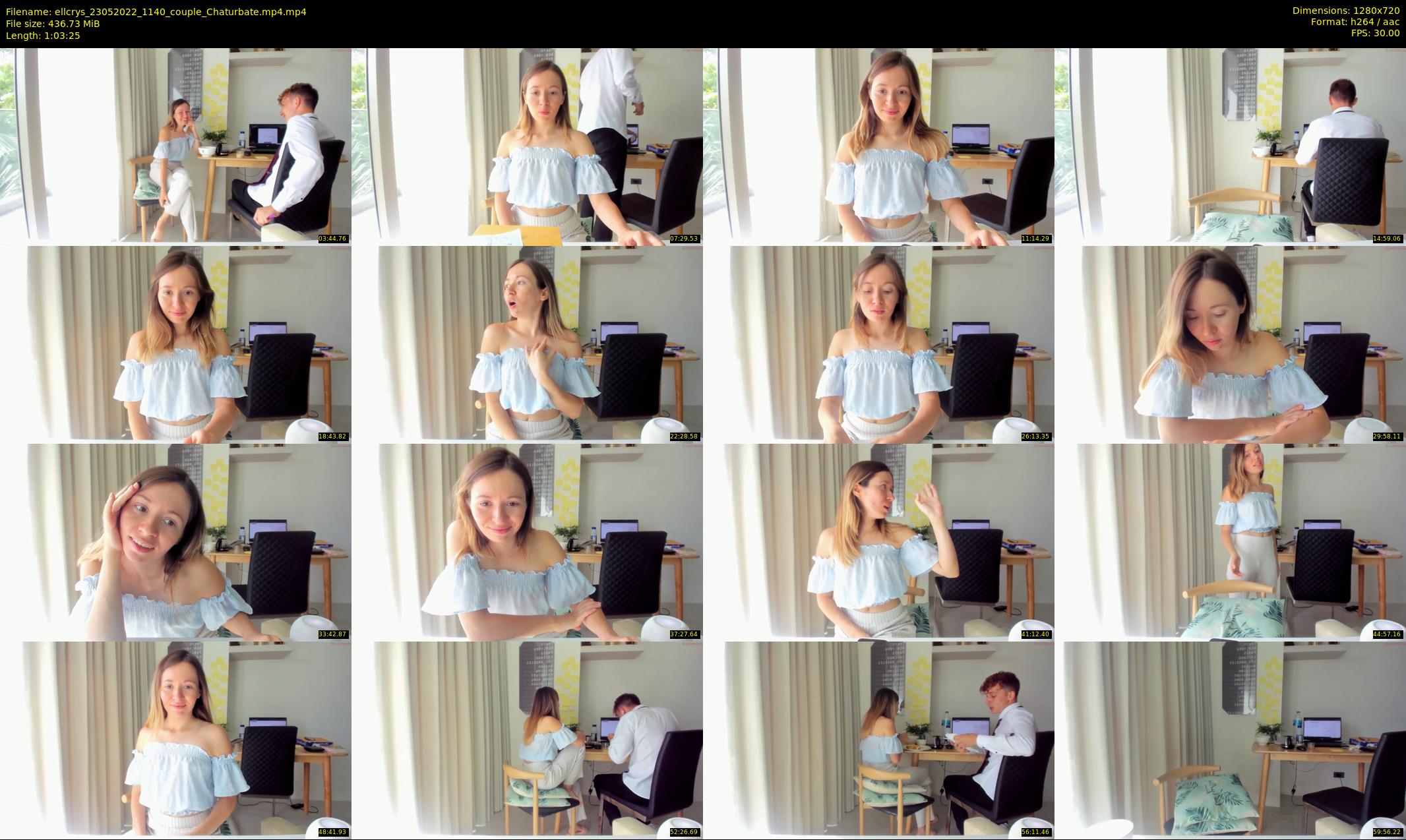 ellcrys — 64 minute Chaturbate couple cam show recording, 720p, May 23, 2022