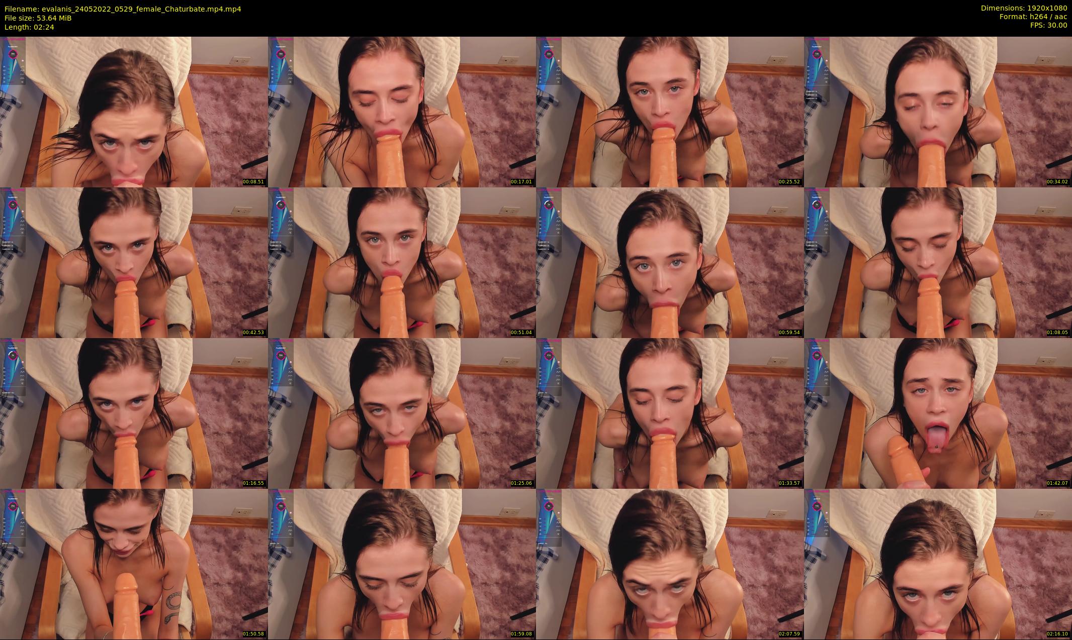 evalanis — 3 minute Chaturbate couple cam show recording, 1080p, May 24, 2022