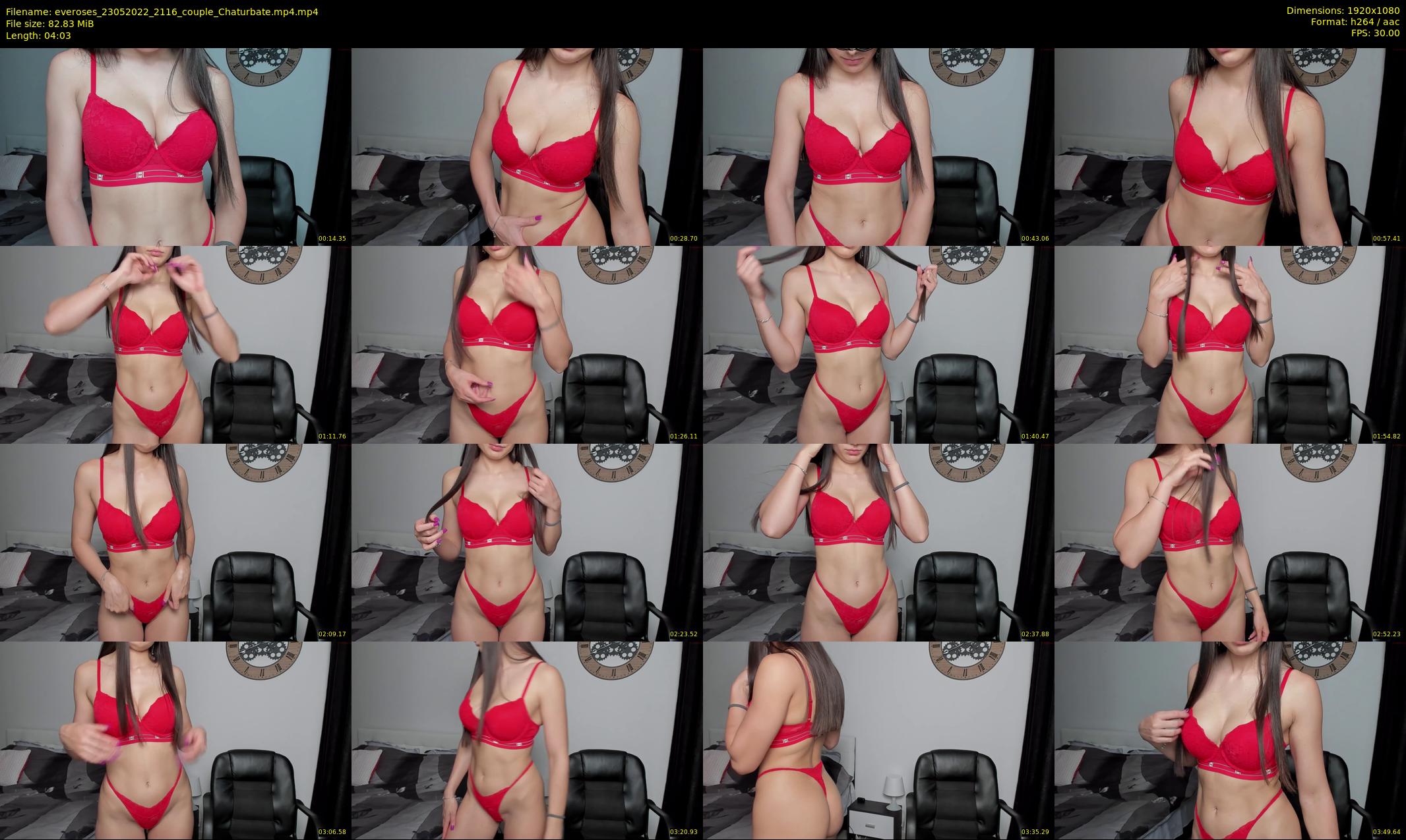everoses — 5 minute Chaturbate couple cam show recording, 1080p, May 23, 2022