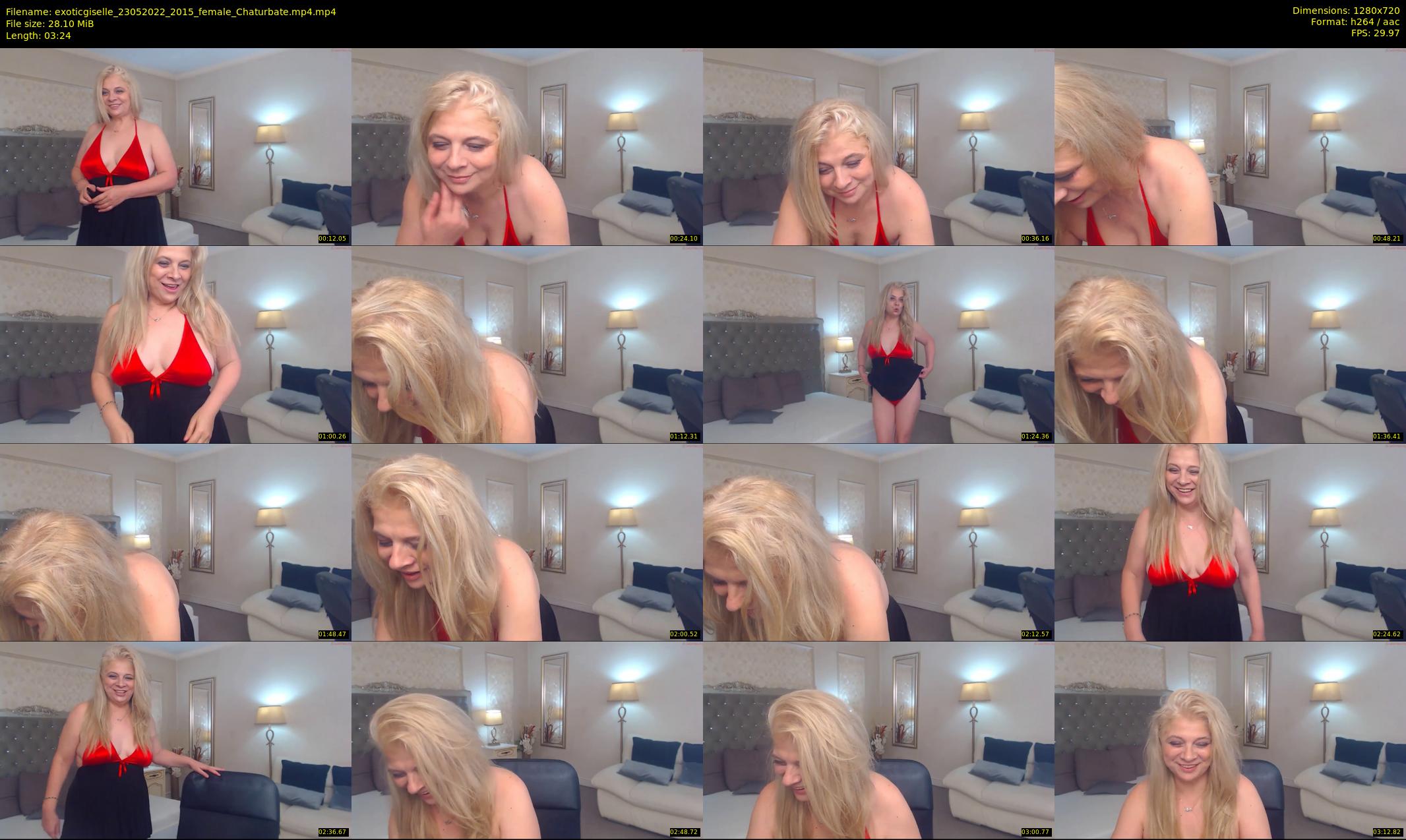 exoticgiselle — 4 minute Chaturbate female cam show recording, 720p, May 23, 2022
