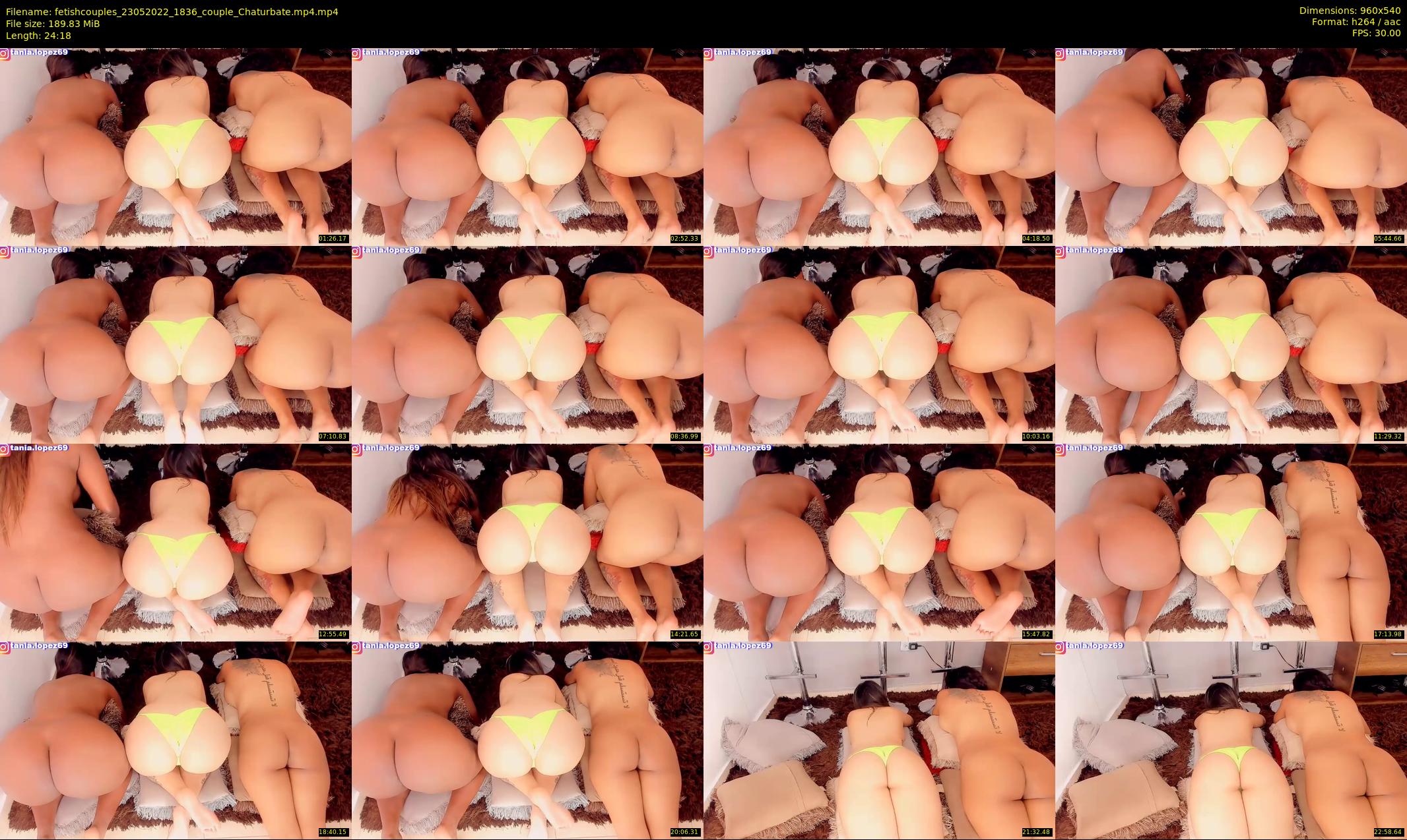 fetishcouples — 25 minute Chaturbate couple cam show recording, 480p, May 23, 2022