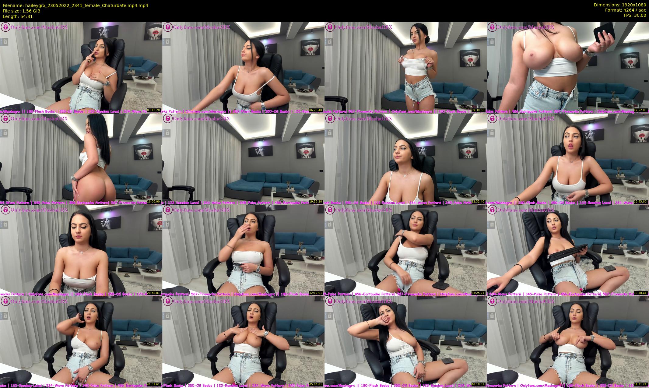 haileygrx — 55 minute Chaturbate female cam show recording, 1080p, May 23, 2022