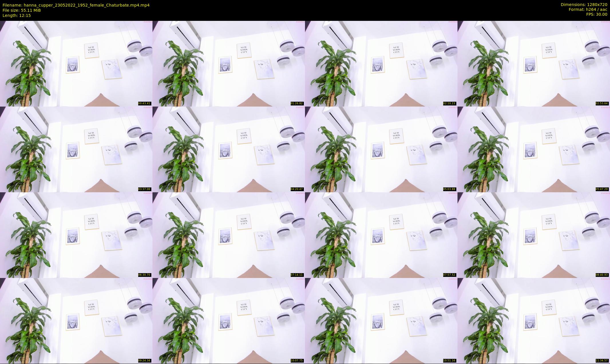 hanna_cupper — 13 minute Chaturbate female cam show recording, 720p, May 23, 2022
