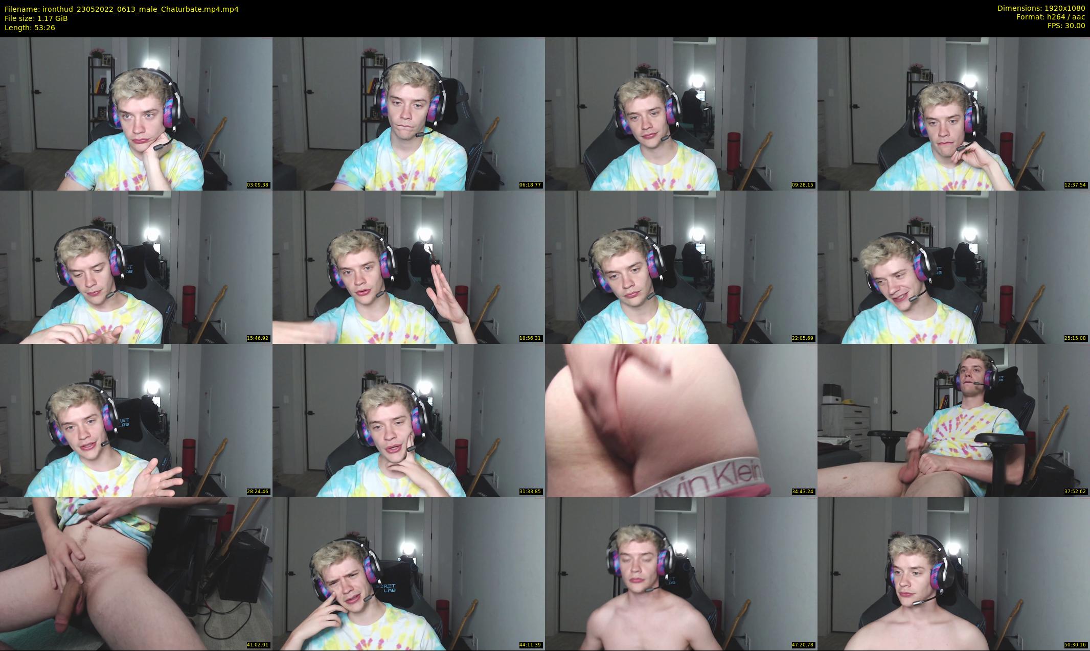 ironthud — 54 minute Chaturbate male cam show recording, 1080p, May 23, 2022