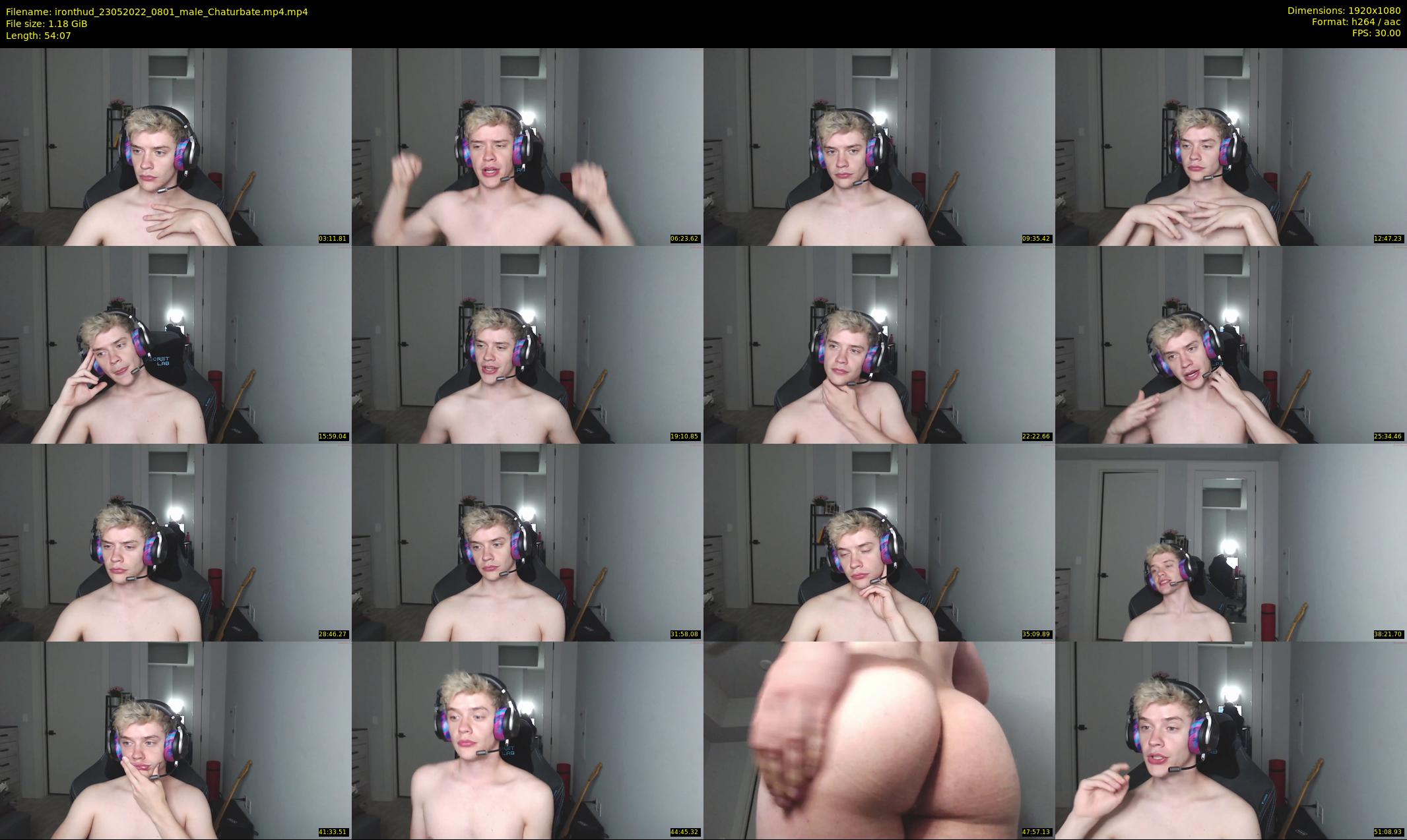 ironthud — 55 minute Chaturbate male cam show recording, 1080p, May 23, 2022