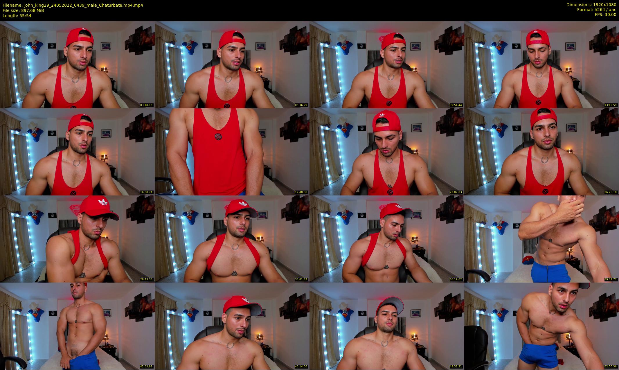 john_king29 — 56 minute Chaturbate male cam show recording, 1080p, May 24, 2022