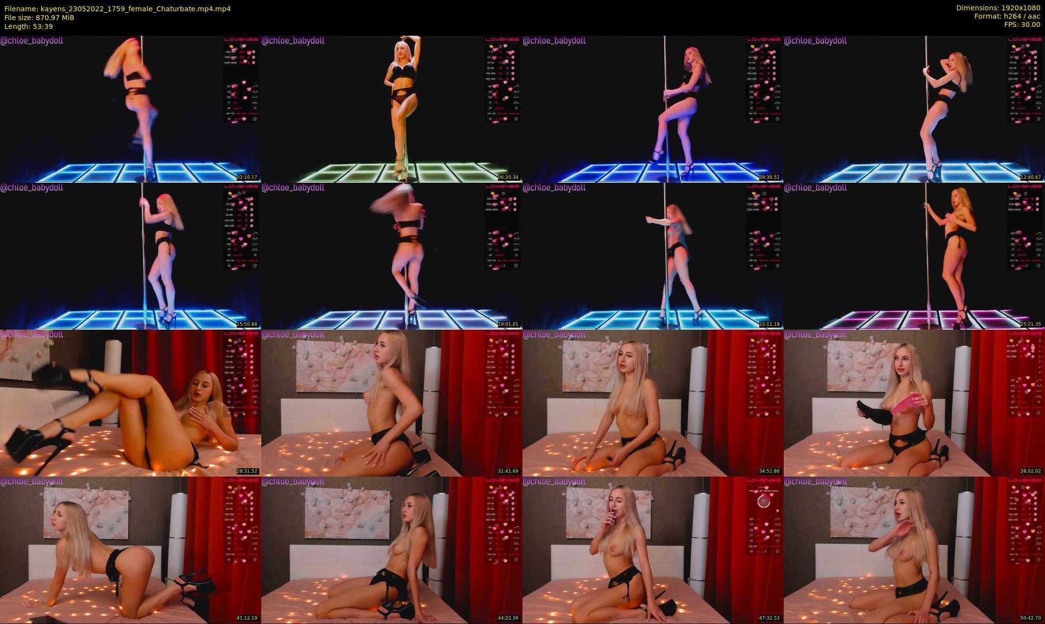 kayens — 54 minute Chaturbate couple cam show recording, 1080p, May 23, 2022