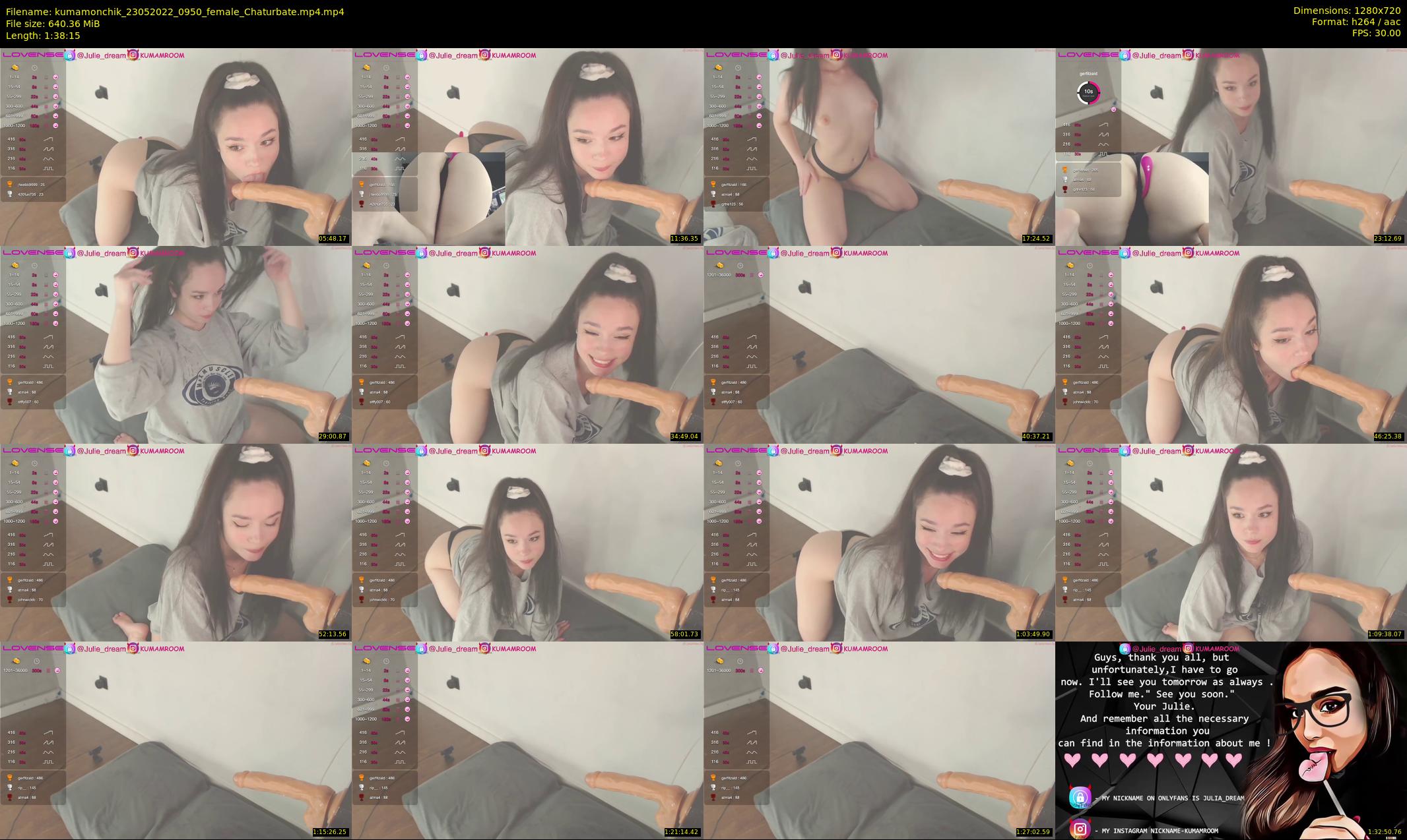 kumamonchik — 99 minute Chaturbate couple cam show recording, 720p, May 23, 2022