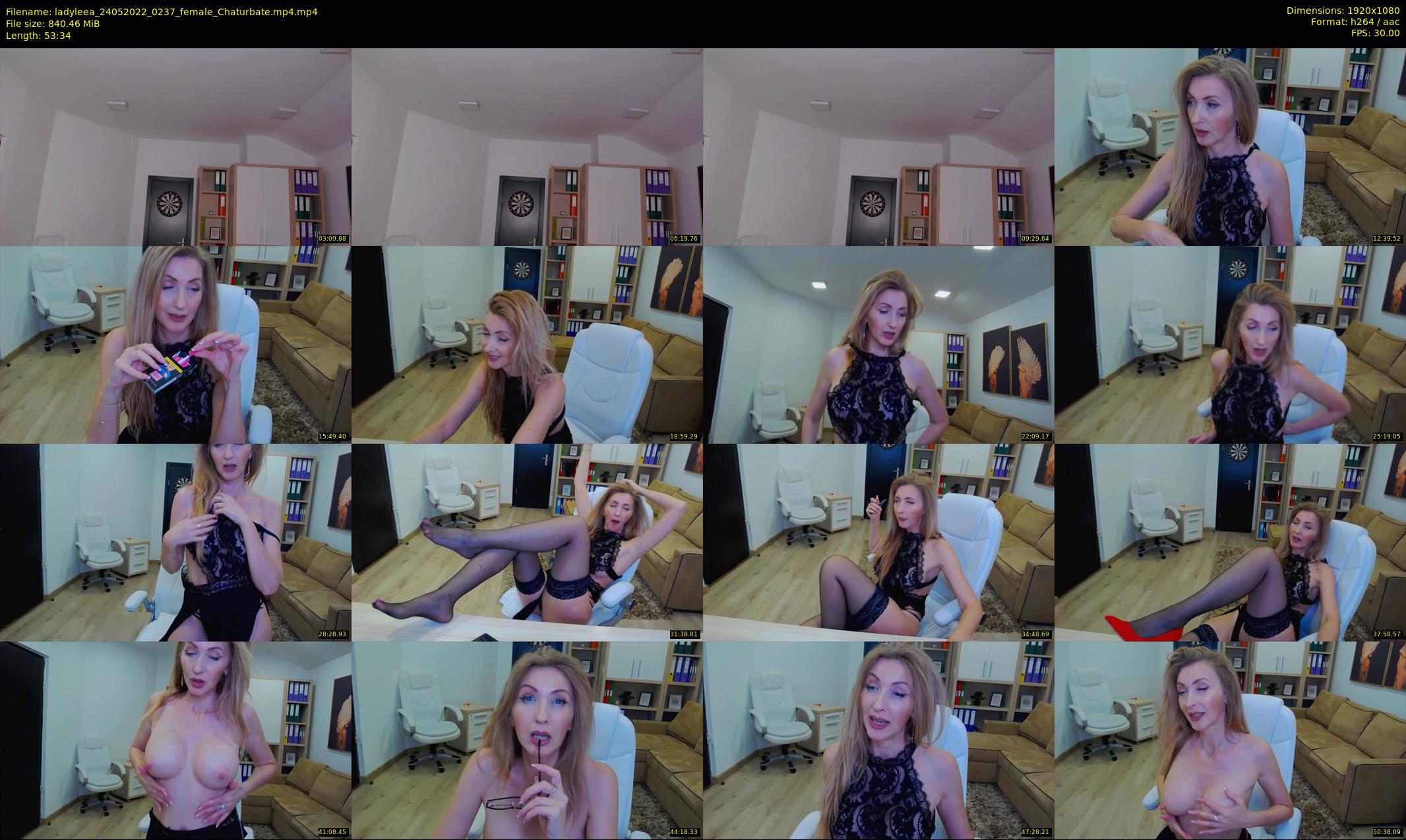 ladyleea — 54 minute Chaturbate female cam show recording, 1080p, May 24, 2022
