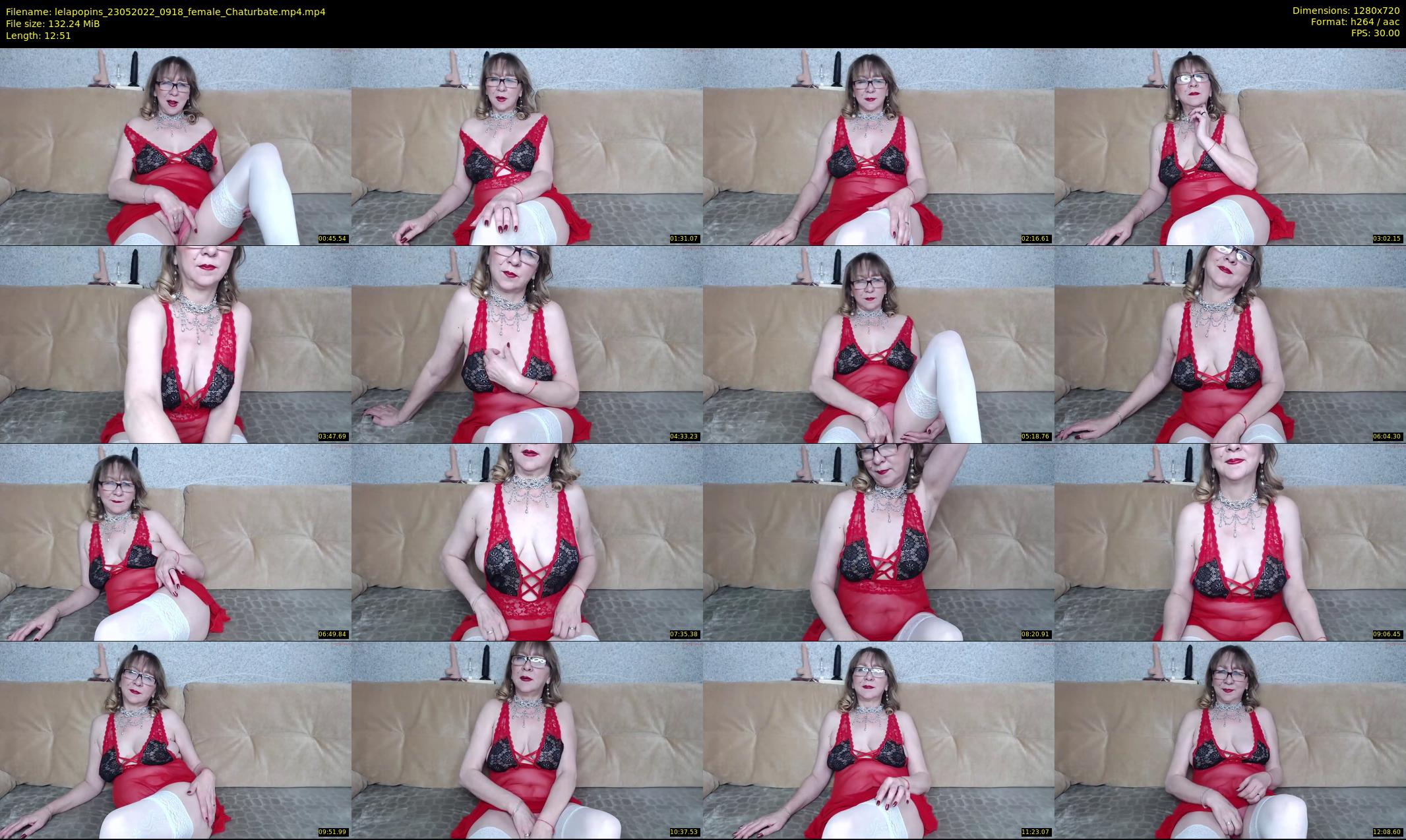 lelapopins — 13 minute Chaturbate female cam show recording, 720p, May 23, 2022