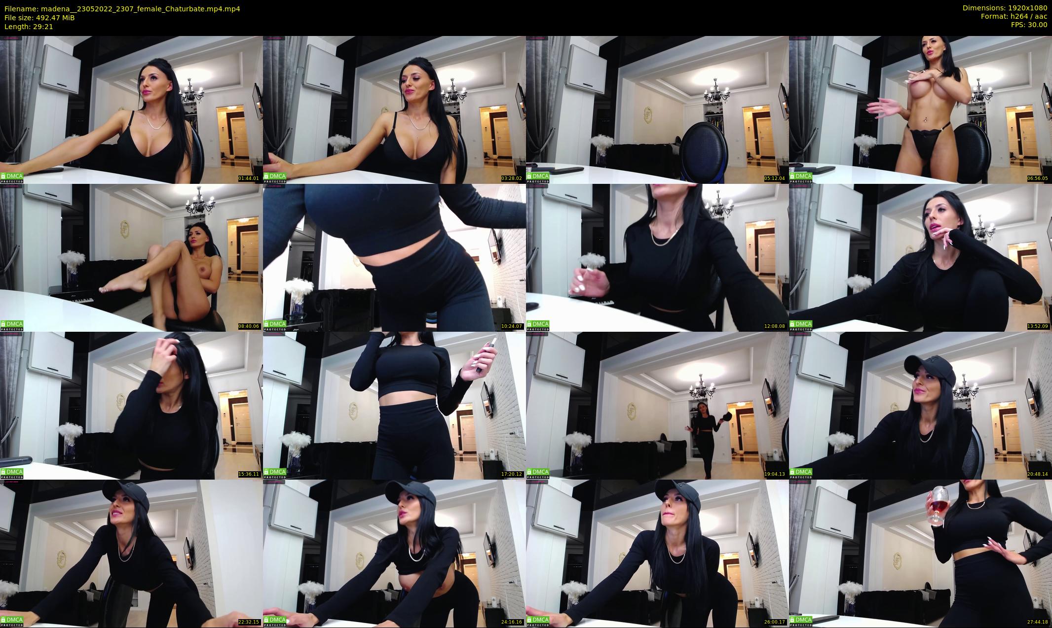 madena_ — 30 minute Chaturbate female cam show recording, 1080p, May 23, 2022