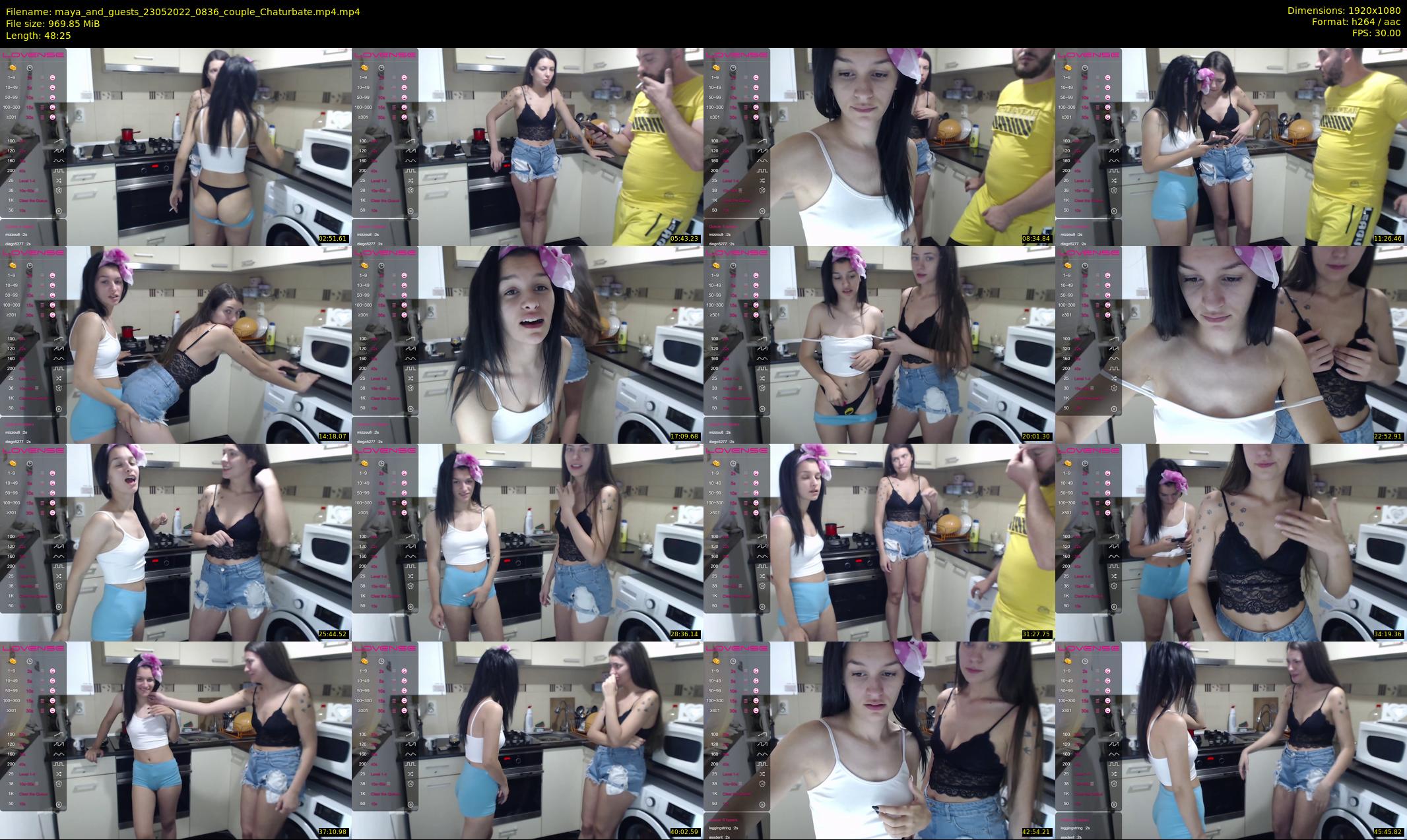 maya_and_guests — 49 minute Chaturbate couple cam show recording, 1080p, May 23, 2022