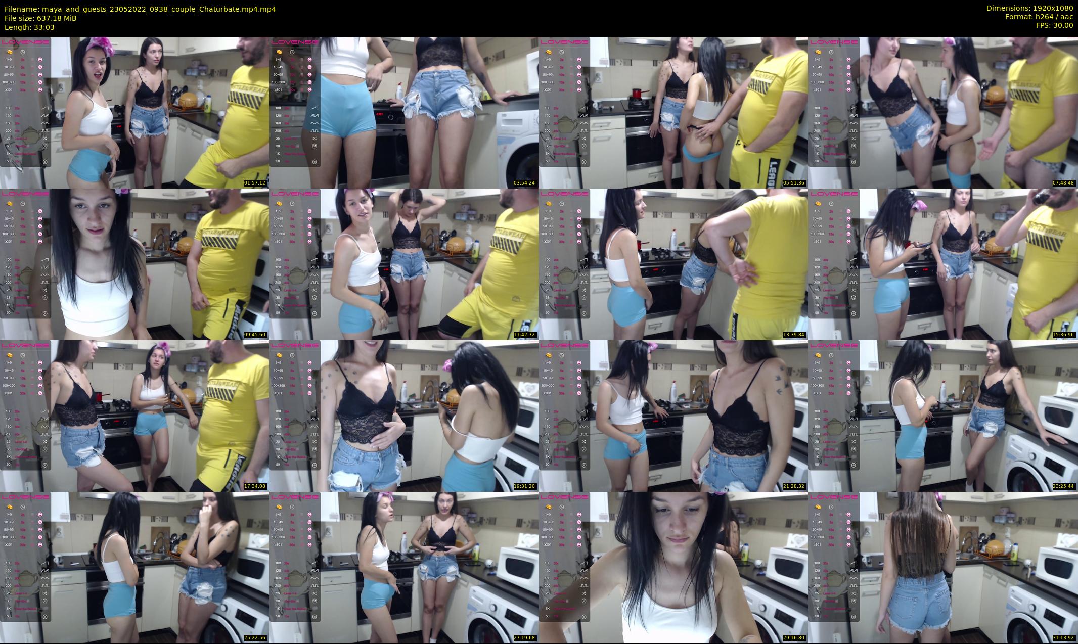 maya_and_guests — 34 minute Chaturbate couple cam show recording, 1080p, May 23, 2022