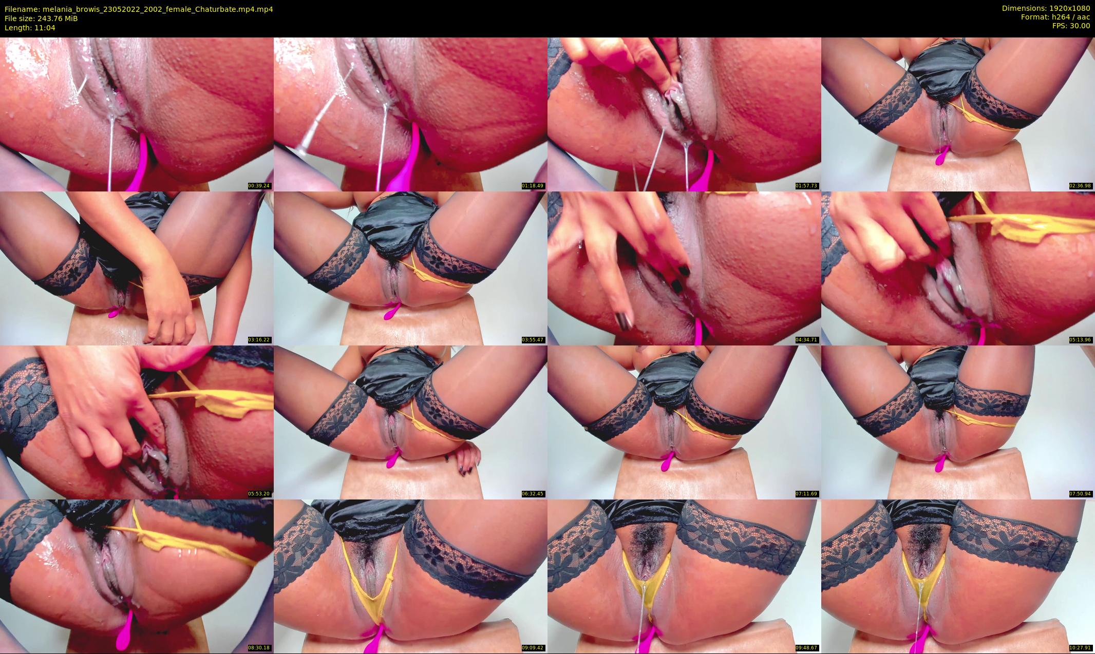 melania_browis — 12 minute Chaturbate female cam show recording, 1080p, May 23, 2022
