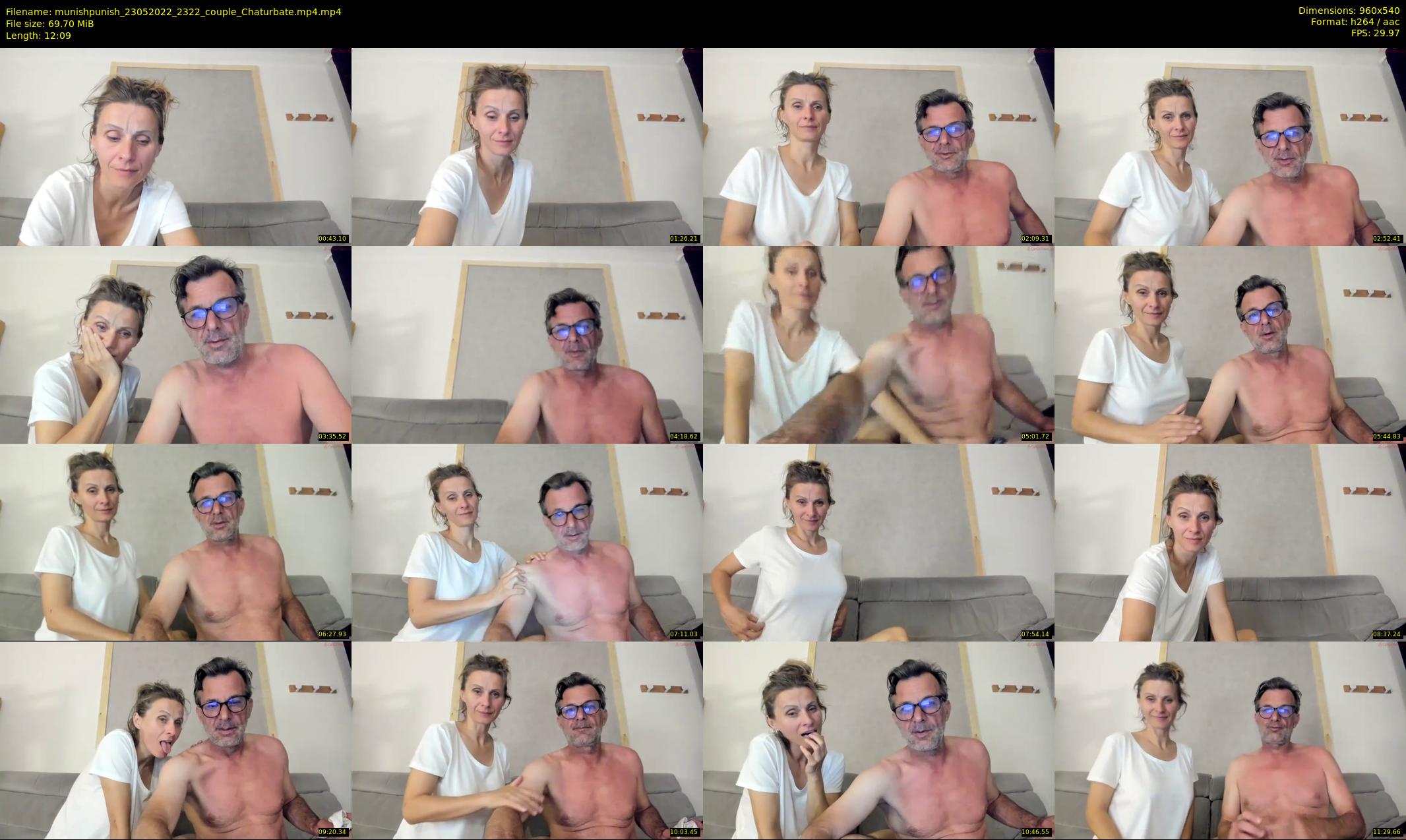 munishpunish — 13 minute Chaturbate couple cam show recording, 480p, May 23, 2022