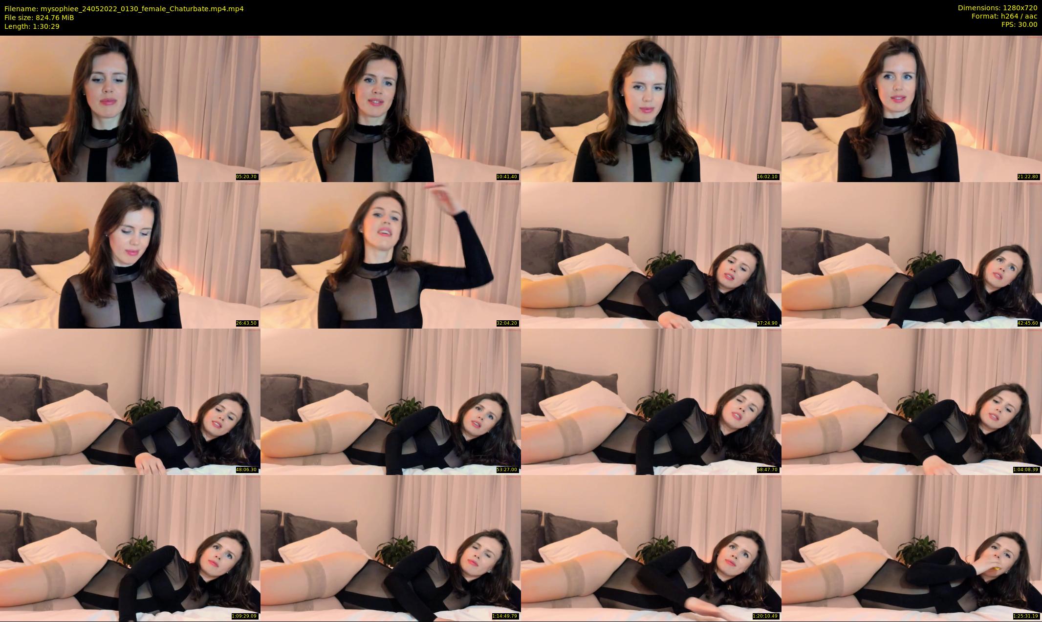 mysophiee — 91 minute Chaturbate female cam show recording, 720p, May 24, 2022