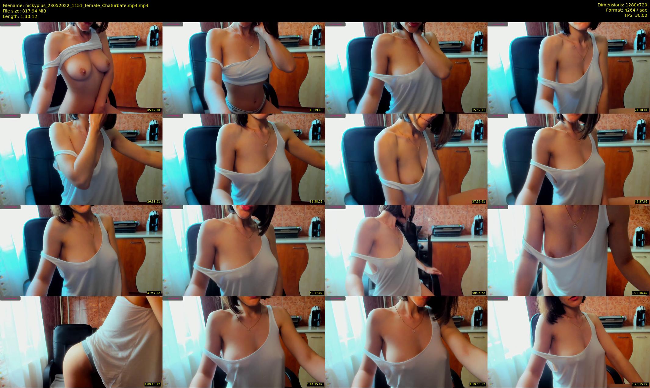 nickyplus — 91 minute Chaturbate couple cam show recording, 720p, May 23, 2022