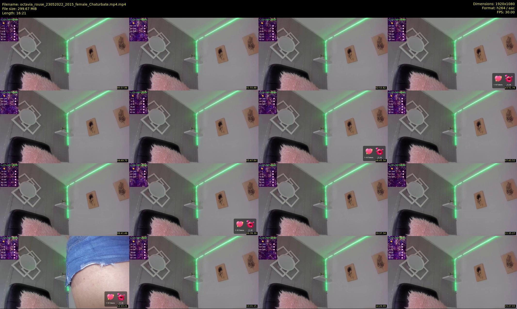 octavia_rouse — 17 minute Chaturbate female cam show recording, 1080p, May 23, 2022