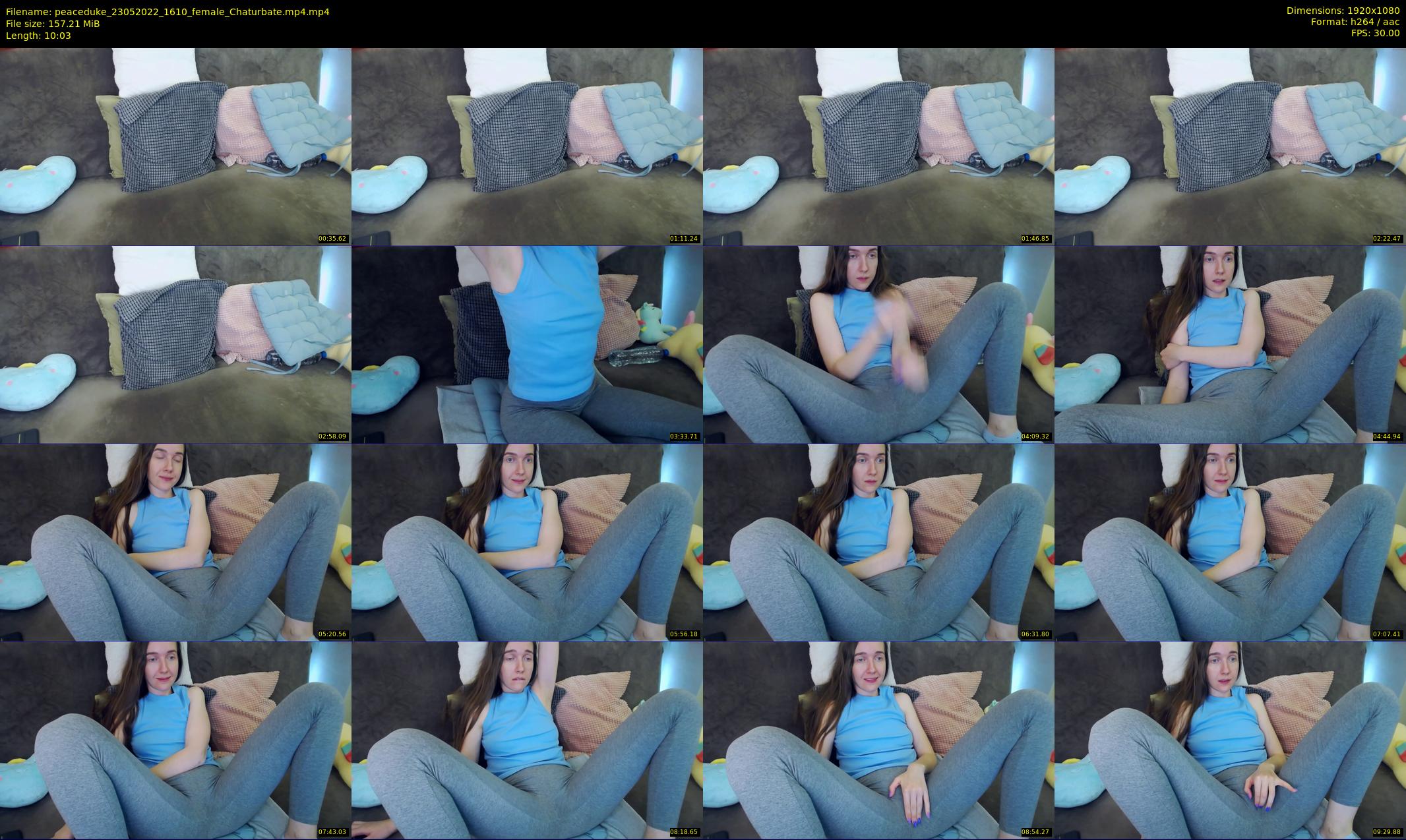 peaceduke — 11 minute Chaturbate female cam show recording, 1080p, May 23, 2022
